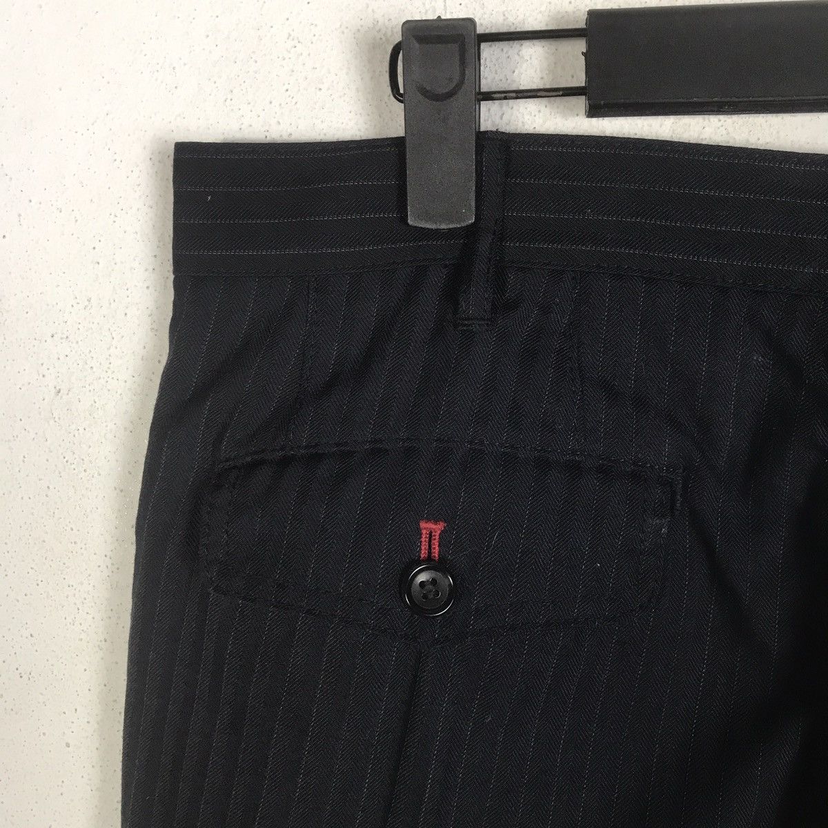 Comme des Garcons Homme AD2008 Comme des Garçons Homme Archive Black Trousers Size US 32 / EU 48 - 8 Thumbnail