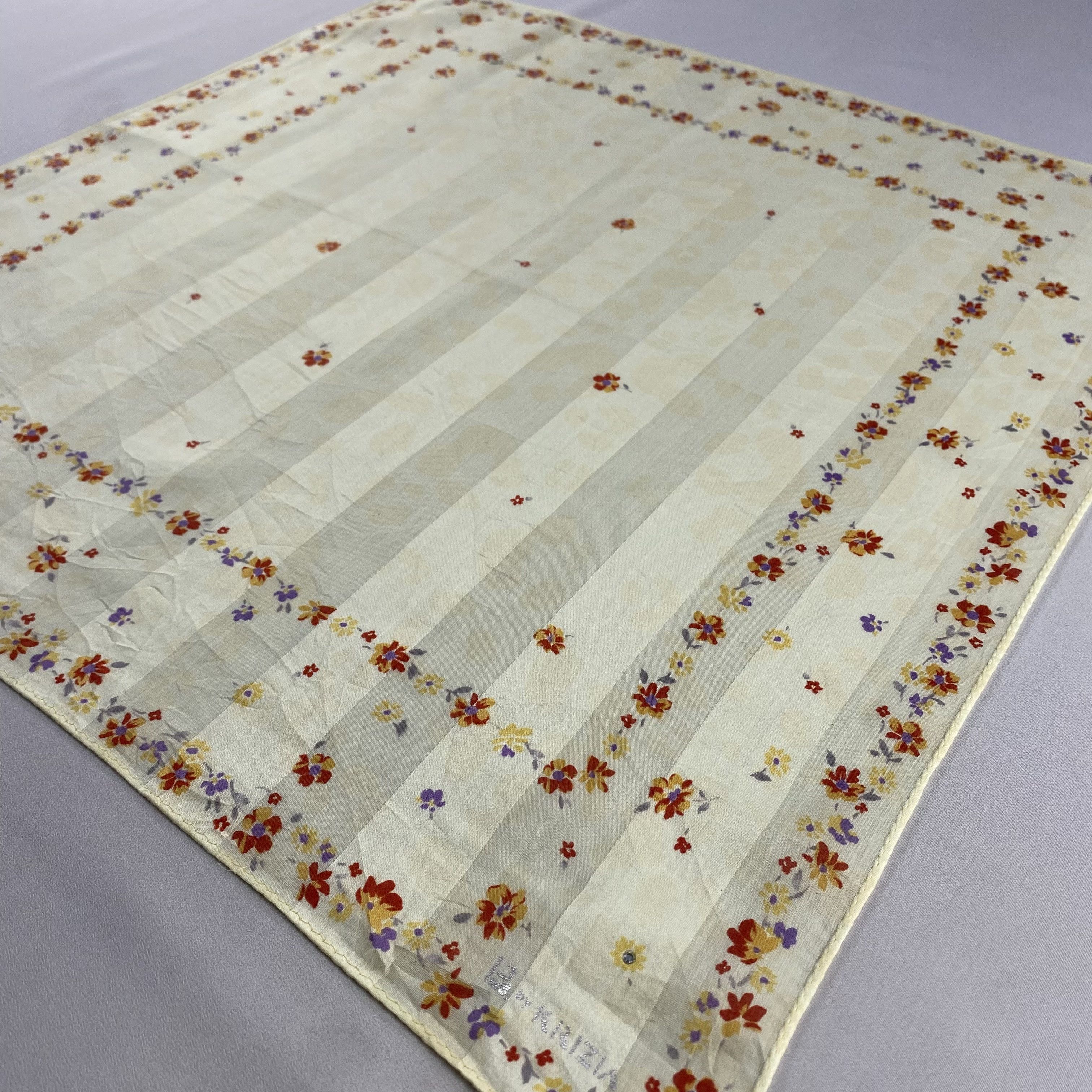 Krizia Uomo × Vintage Krizia Uomo Bandana/ Handkerchief / Neckerchief-P1108 Size ONE SIZE - 2 Thumbnail