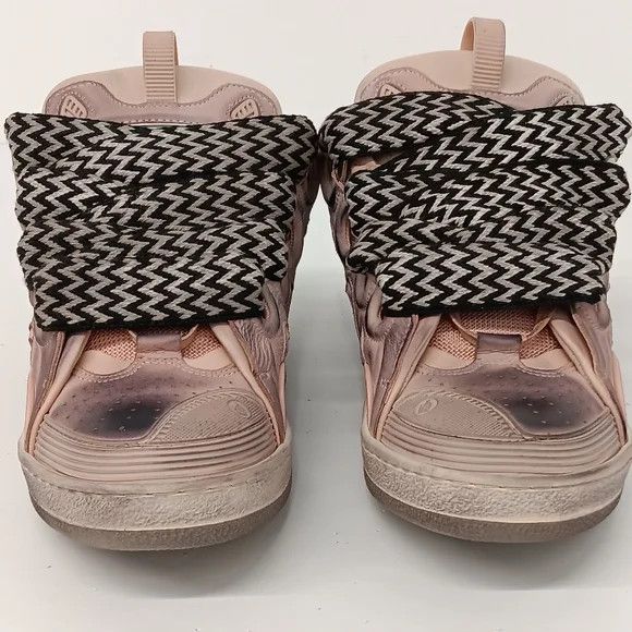 Lanvin Lanvin Men's Curb Chunky Distressed Sneakers - EU43/US10 Size US 10 / EU 43 - 4 Thumbnail