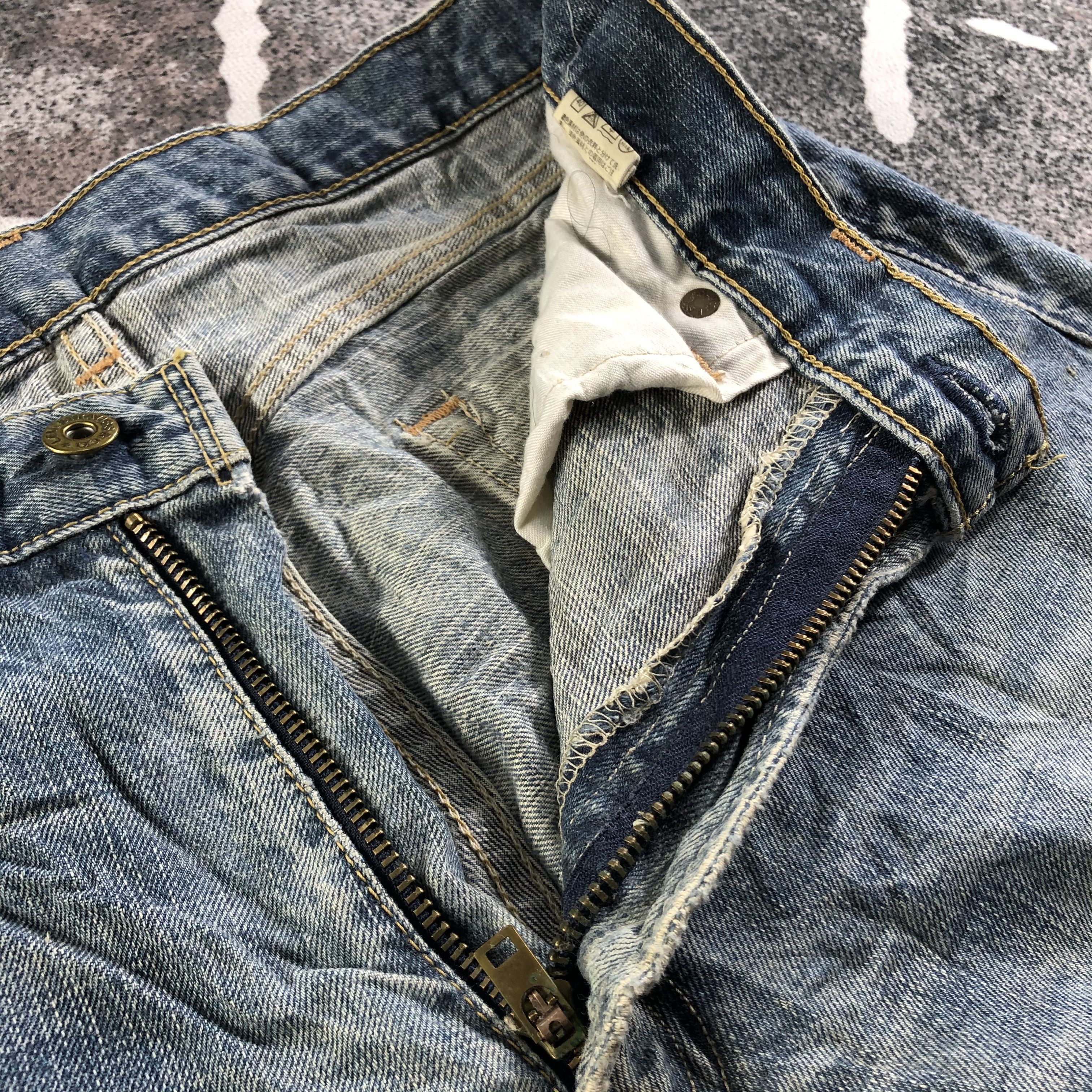 Levi's Vintage Distress Levis 503 Jeans KJ3123 Size US 32 / EU 48 - 11 Thumbnail