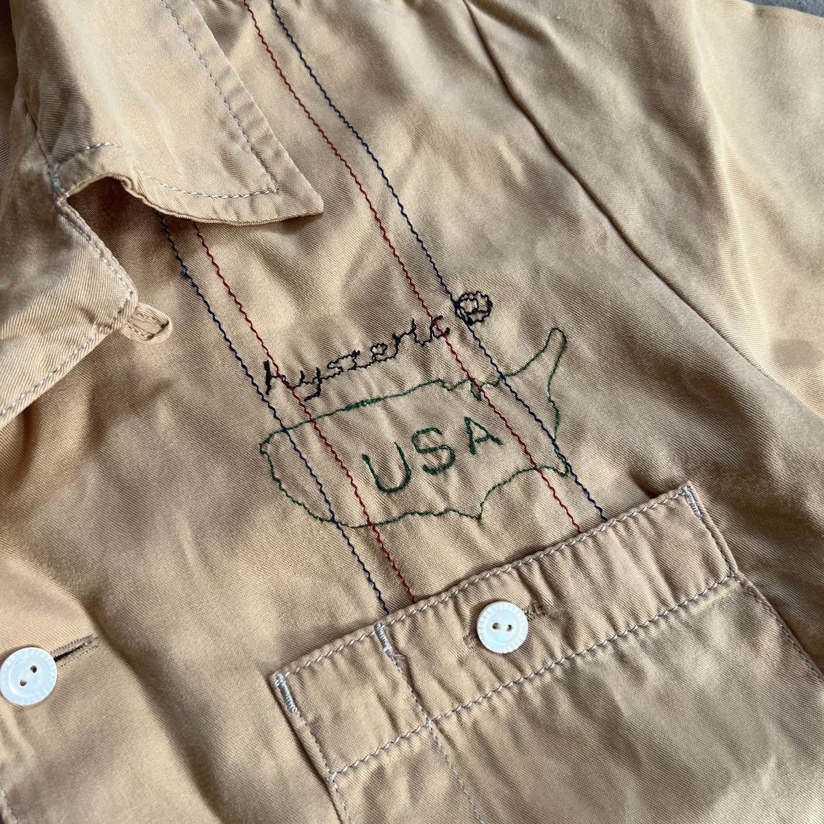 Hysteric Glamour 1990s Hysteric Glamour Dino Button up Shirt Size US S / EU 44-46 / 1 - 5 Thumbnail
