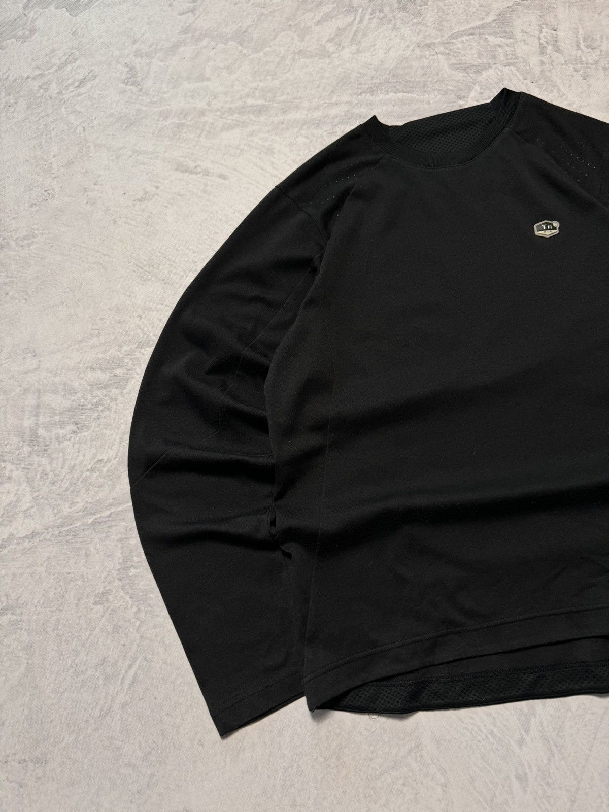Nike × Vintage 00s Nike Vintage Tn Plus Drill Turtleneck Sweatshirt Y2K Size US L / EU 52-54 / 3 - 4 Thumbnail