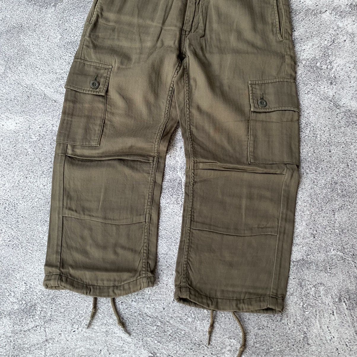 Hysteric Glamour Hysteric Glamour Cargo Cropped Pants Size US 30 / EU 46 - 4 Thumbnail