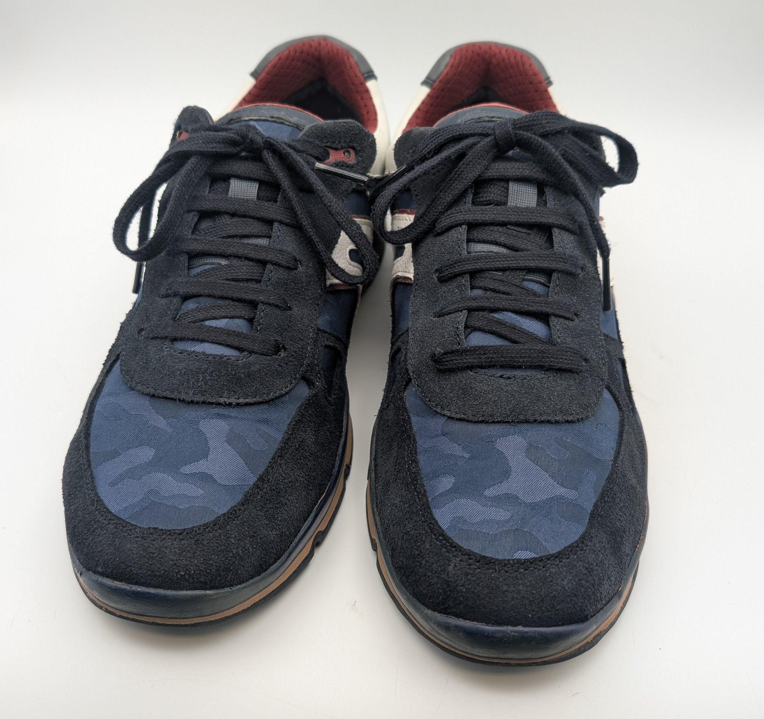 Geox Geox Navy Camo Sneakers (9) Size US 9 / EU 42 - 3 Thumbnail