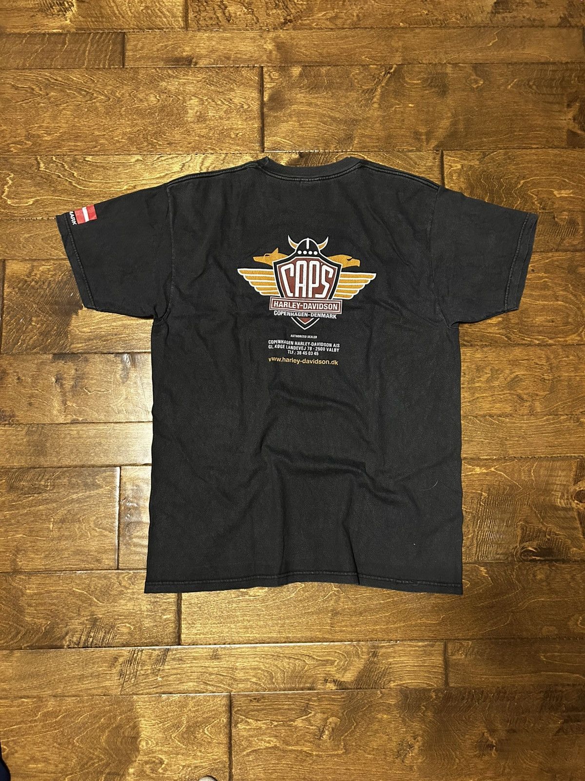 Harley Davidson × Vintage × West Coast Choppers Y2K faded Harley Davidson 2000 flames tshirt Size US XL / EU 56 / 4 - 3 Thumbnail