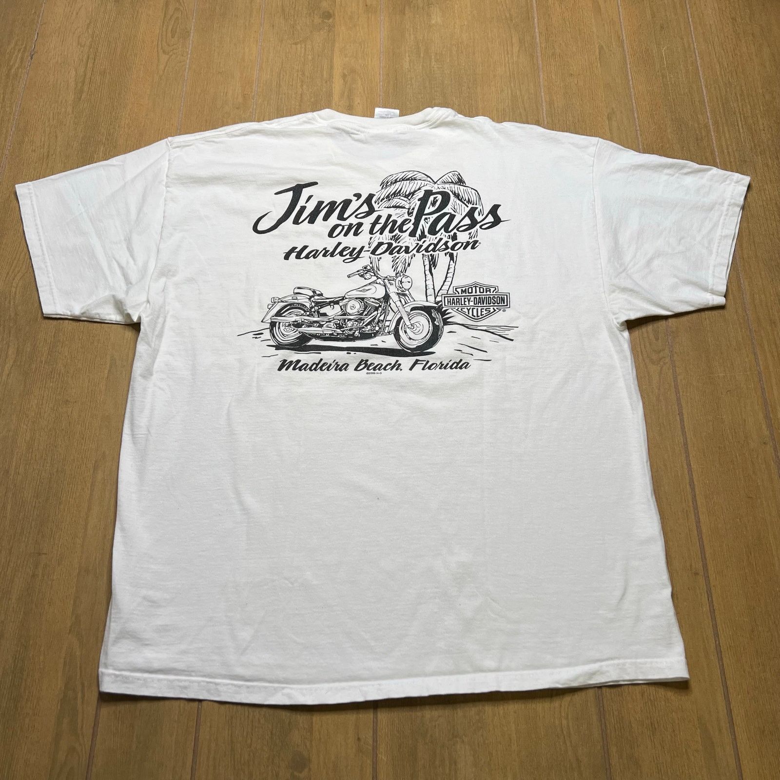 Harley Davidson Vintage 2004 Harley Davidson "Life Begins Florida Shirt XXL Size US XXL / EU 58 / 5 - 5 Thumbnail