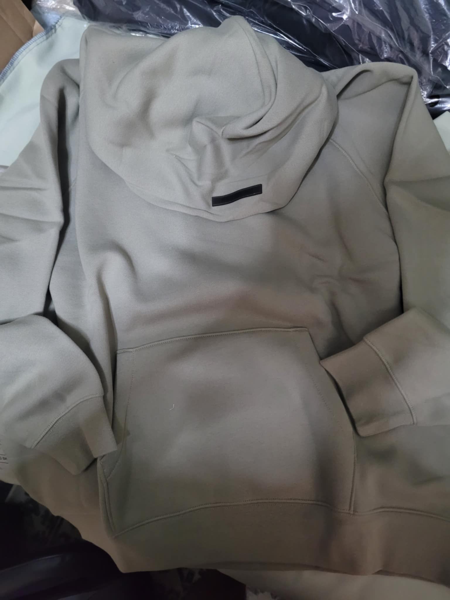 Fear of God size L Fear of God Essentials Pistachio Pullover Hoodie Size US L / EU 52-54 / 3 - 5 Thumbnail