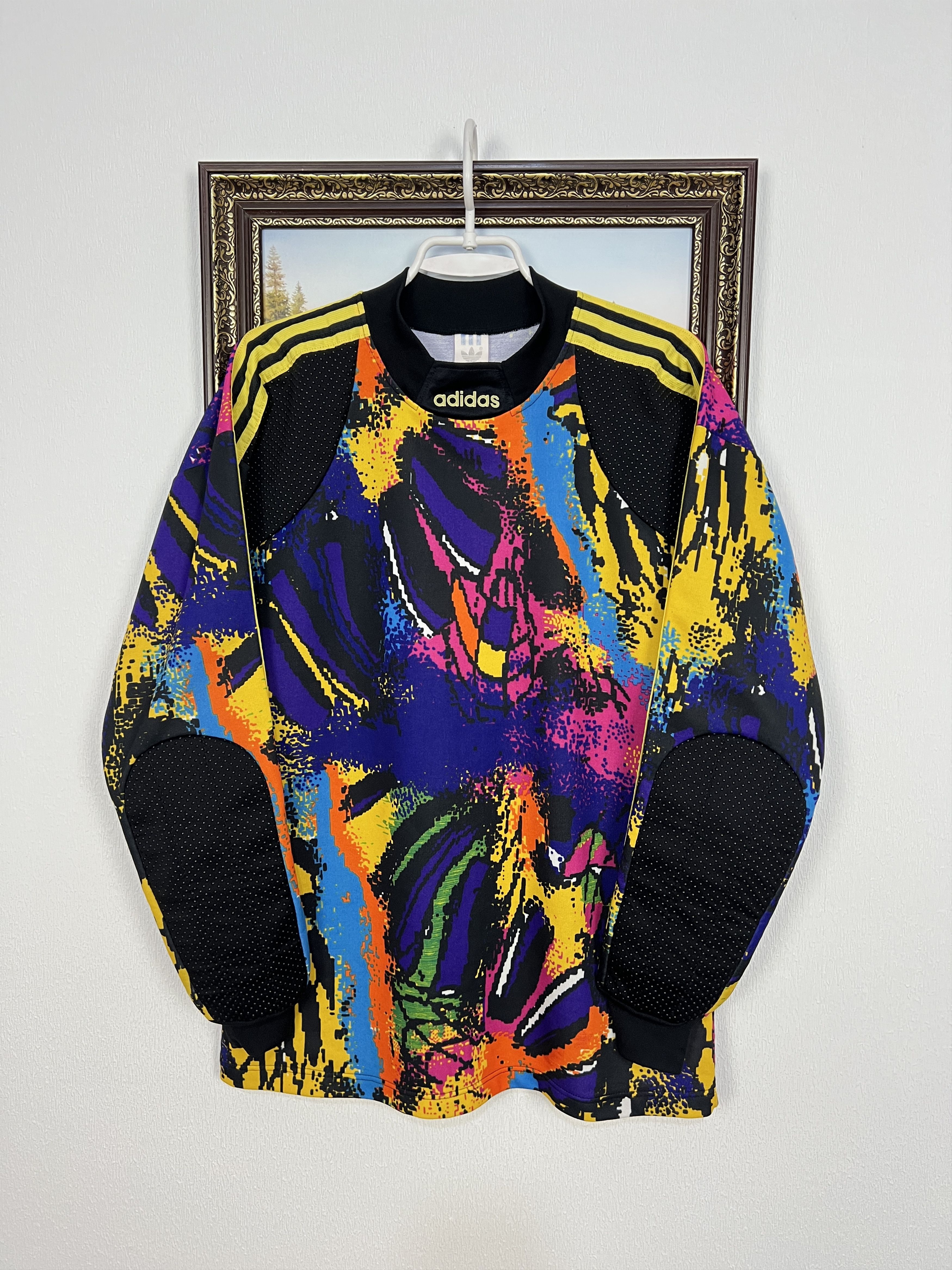 Adidas Vintage Adidas Goalkeeper Template Football Soccer Shirt Size US M / EU 48-50 / 2 - 1 Thumbnail
