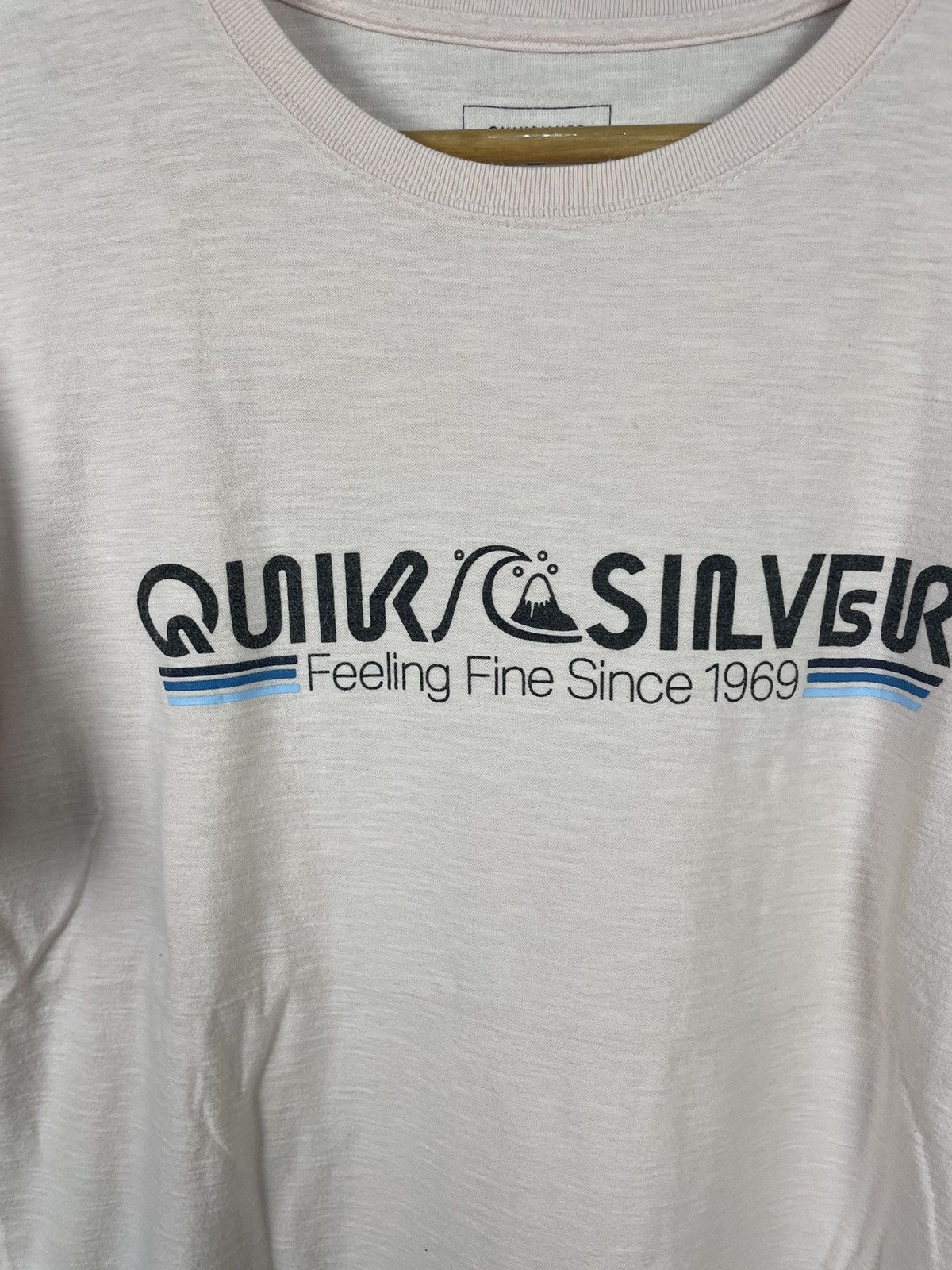Quiksilver × Vintage Quiksilver Spell Out Tshirt Size US M / EU 48-50 / 2 - 3 Thumbnail