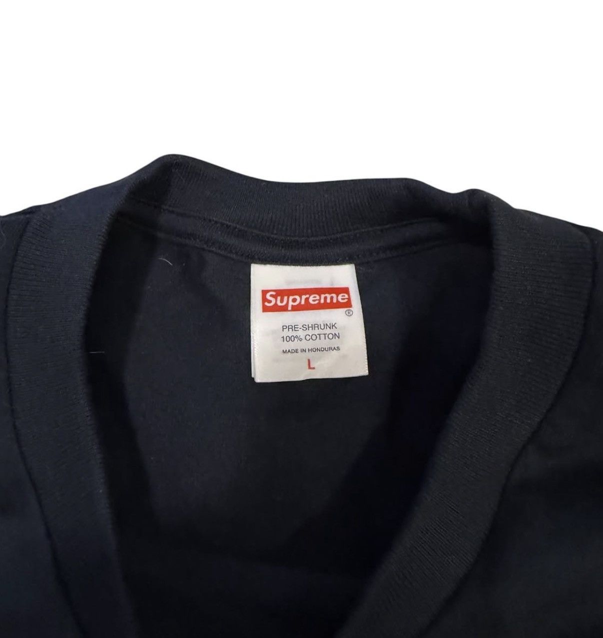 Supreme Navy Arabic bogo Size US L / EU 52-54 / 3 - 3 Thumbnail