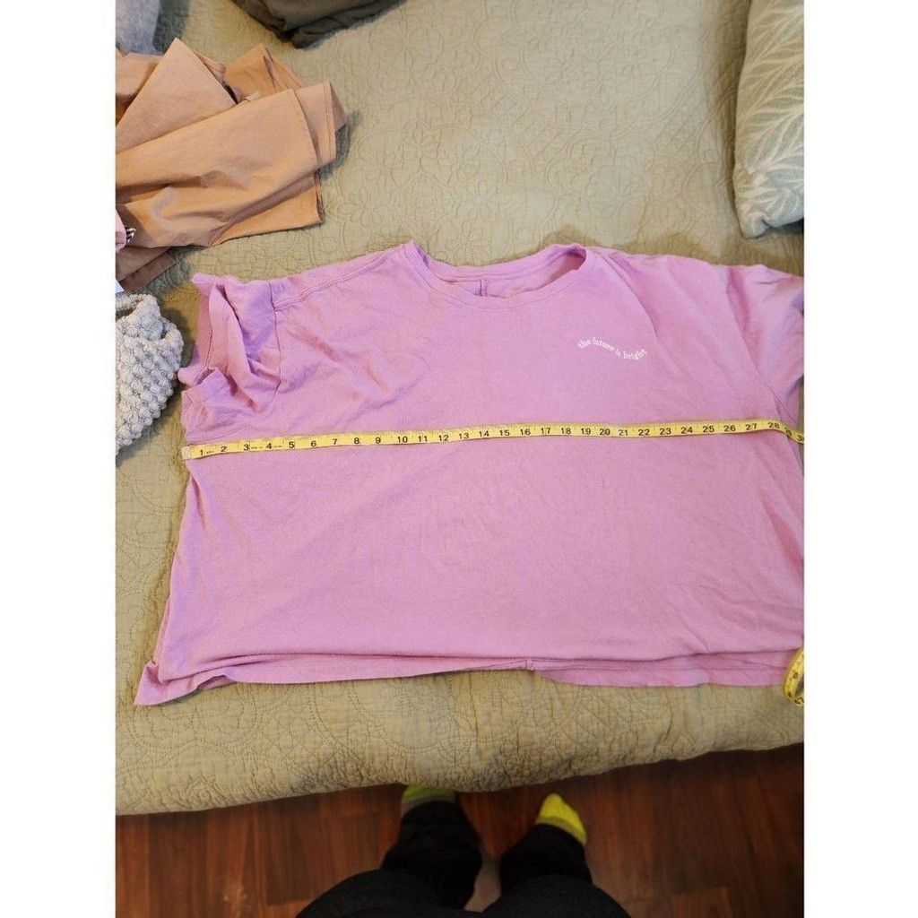 Other Ava & Viv Lavender Crop Top Size 3XL / US 20-22 - 3 Thumbnail