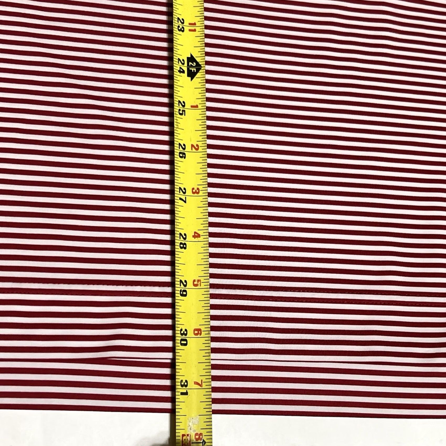 Footjoy FootJoy Polo Mens M Red Stripe Golf Performance Eagle Checkered Flags Shirt Size US M / EU 48-50 / 2 - 6 Thumbnail