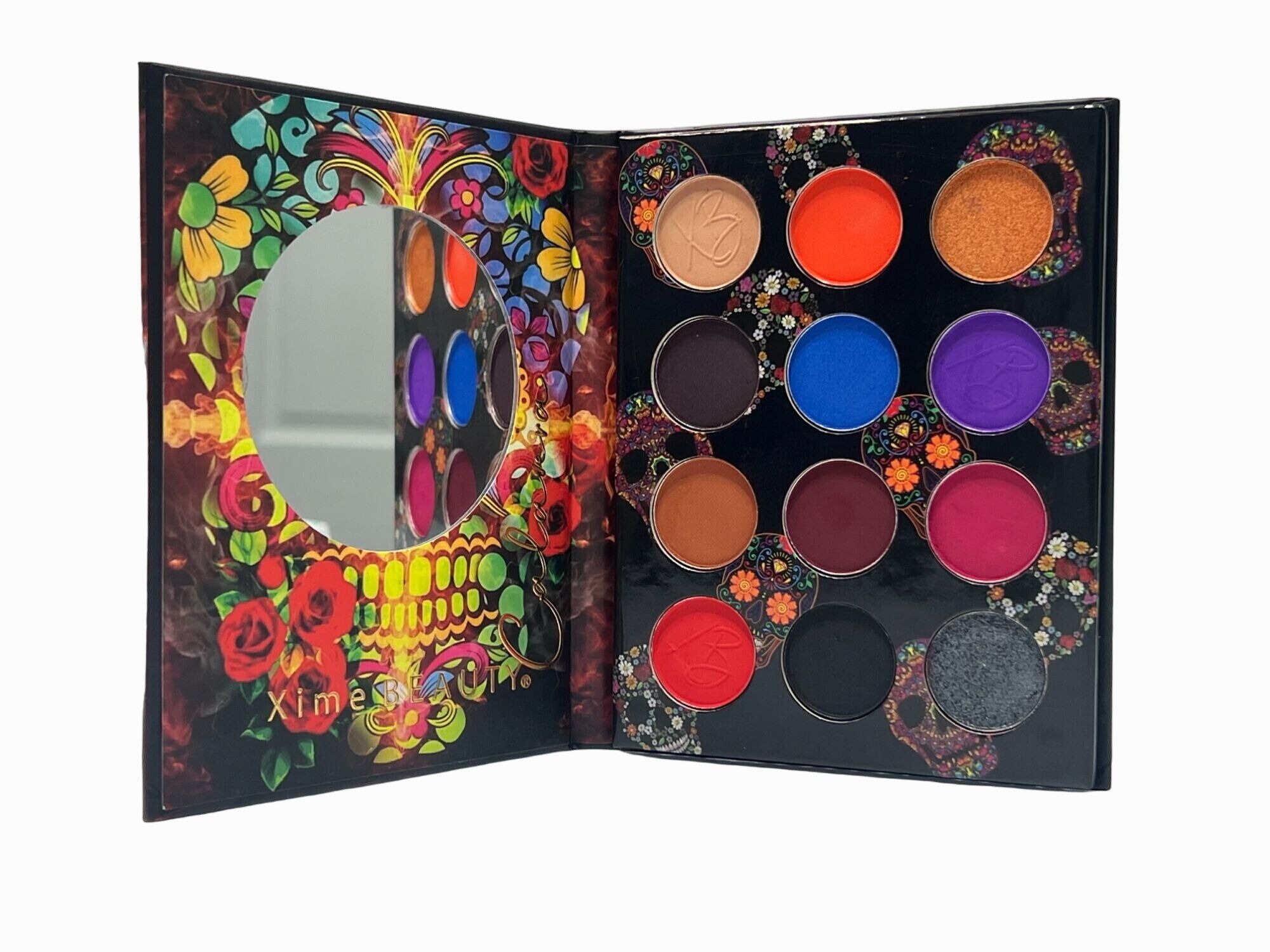 Other Xime Beauty Calavera Makeup - Eyeshadow Palette - 12 Colors Size ONE SIZE - 1 Thumbnail