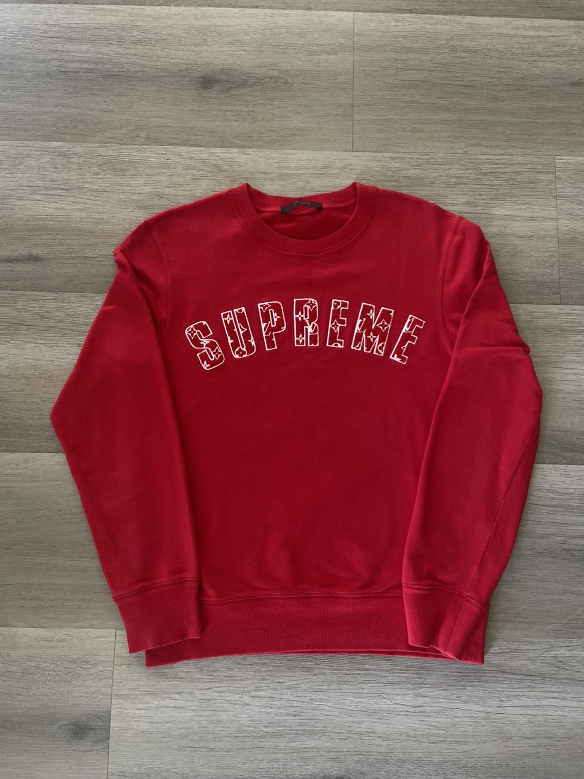 Supreme Louis Vuitton Arc Logo Crewneck SS17 Sweatshirt