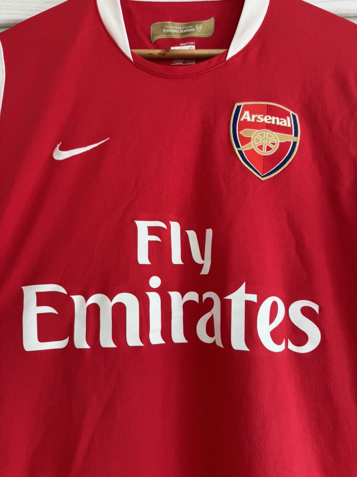 Nike × Vintage Vintage Arsenal 2007-2008 Home Soccer Jersey Football Kit Size US S / EU 44-46 / 1 - 6 Thumbnail