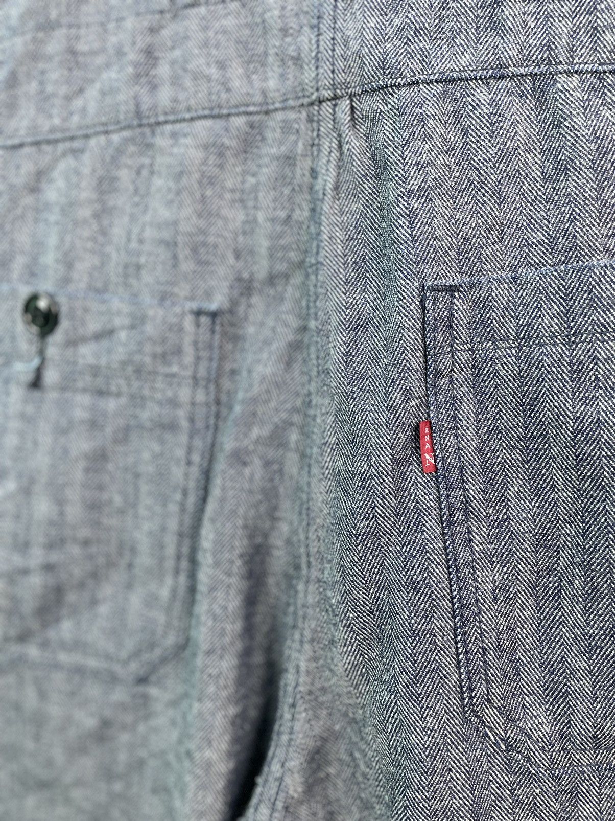 Japanese Brand Vtg 90s RNA japan hbt denim union made overall Size US 32 / EU 48 - 9 Thumbnail
