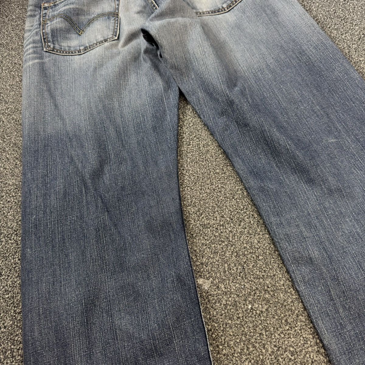 Engineered Garments × Levi's Archives ‼️ Baggy Vintage y2k Levis 703 Aging Faded Denim W33 Size US 33 - 9 Thumbnail