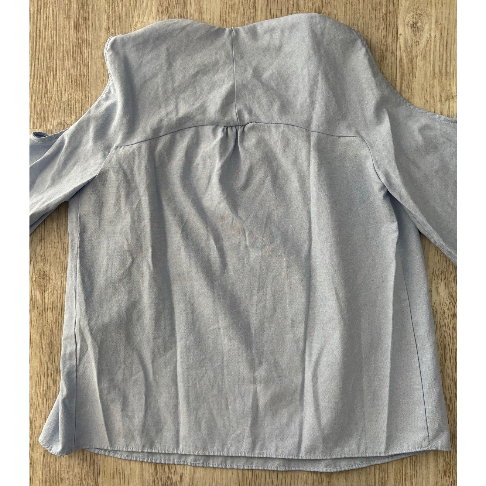 Zara Zara | Women's Trafaluc Solid Shoulder Cutouts Top | Medium Size M / US 6-8 / IT 42-44 - 4 Thumbnail