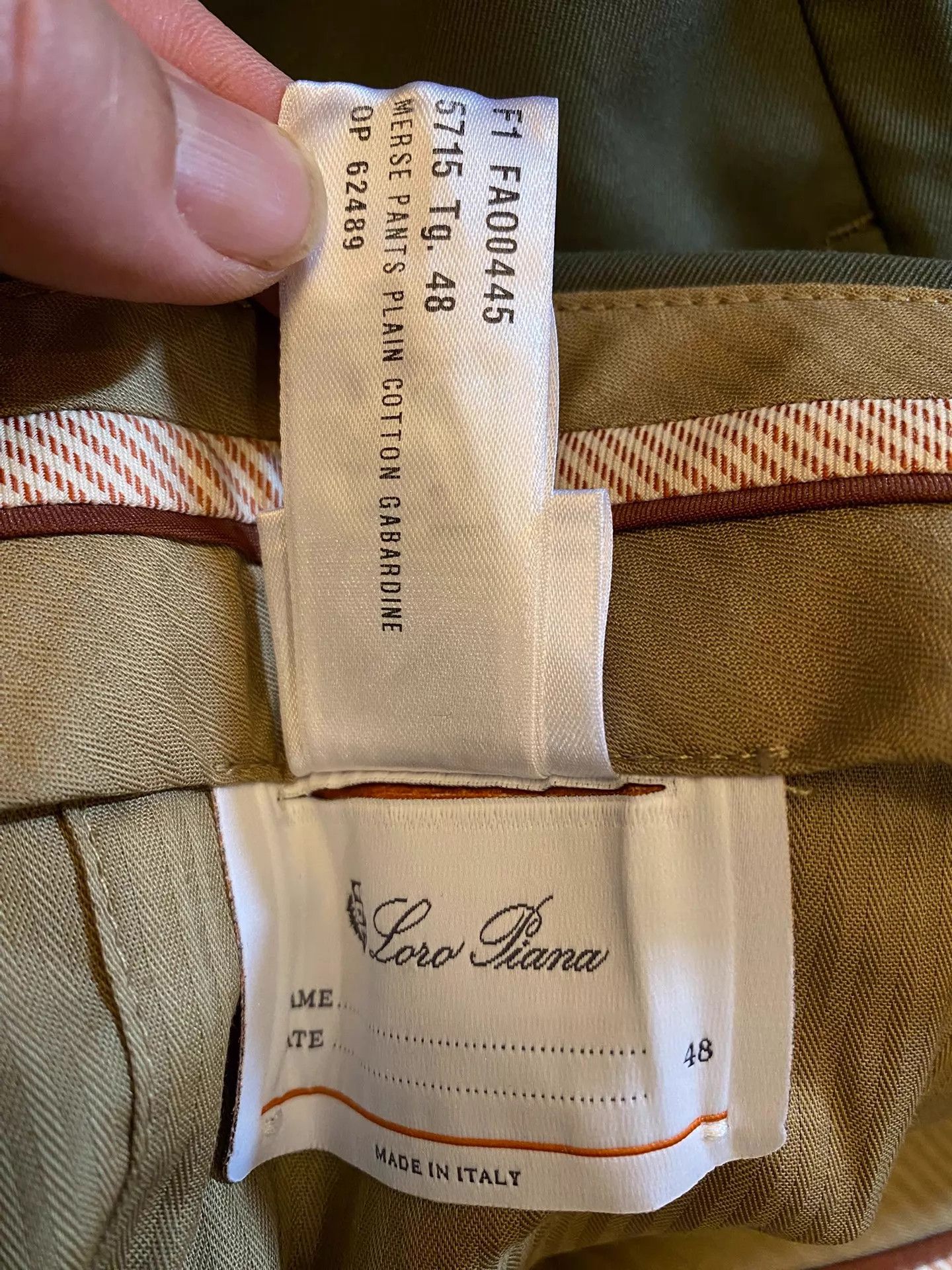 Loro Piana Loro Piana Italian Men's Thick FW Trousers Size 48 Size US 32 / EU 48 - 5 Thumbnail