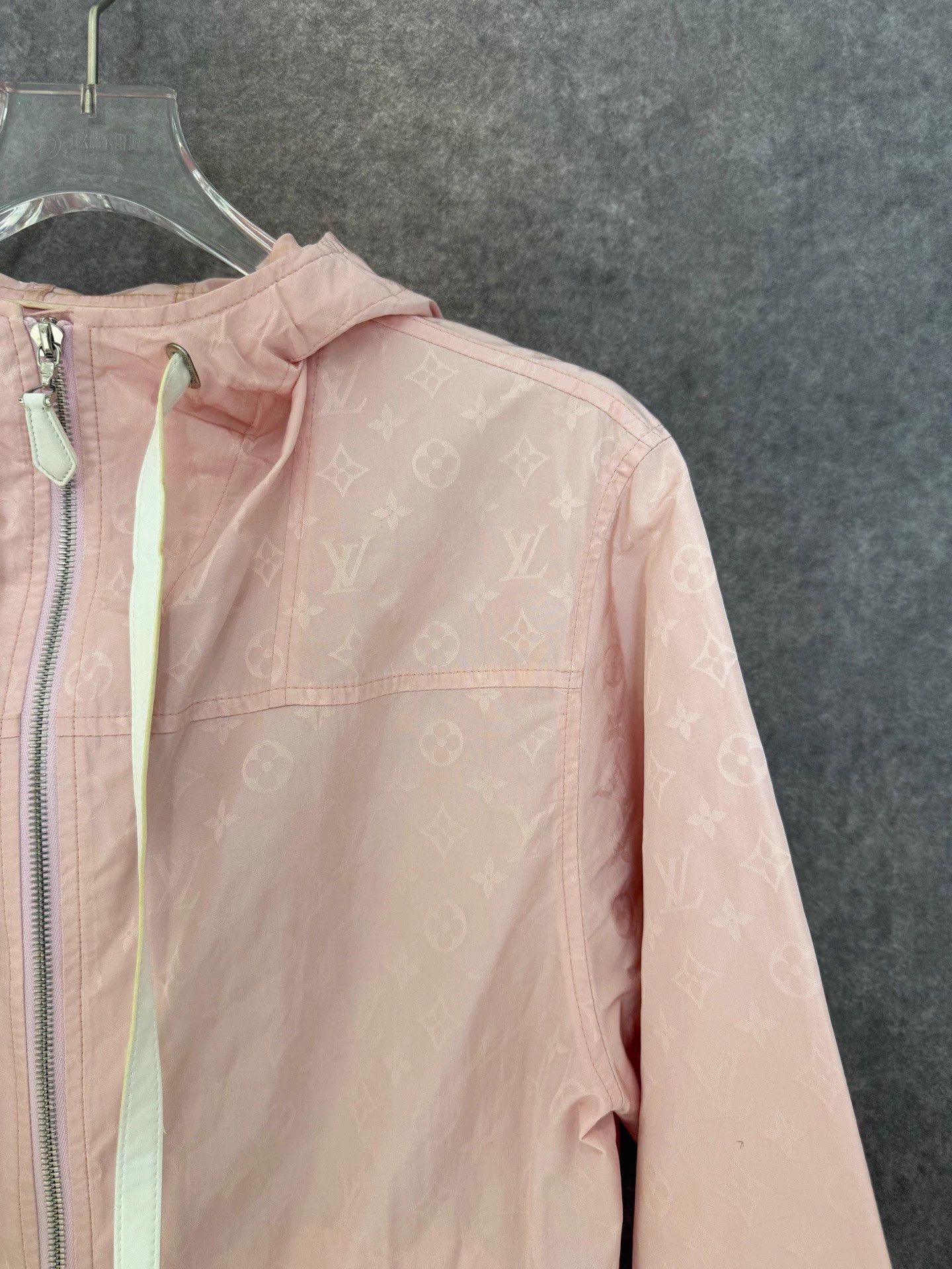Louis Vuitton LV Cherry Blossom Pink Monogram Women's 36 Jacket Size XS / US 0-2 / IT 36-38 - 5 Thumbnail
