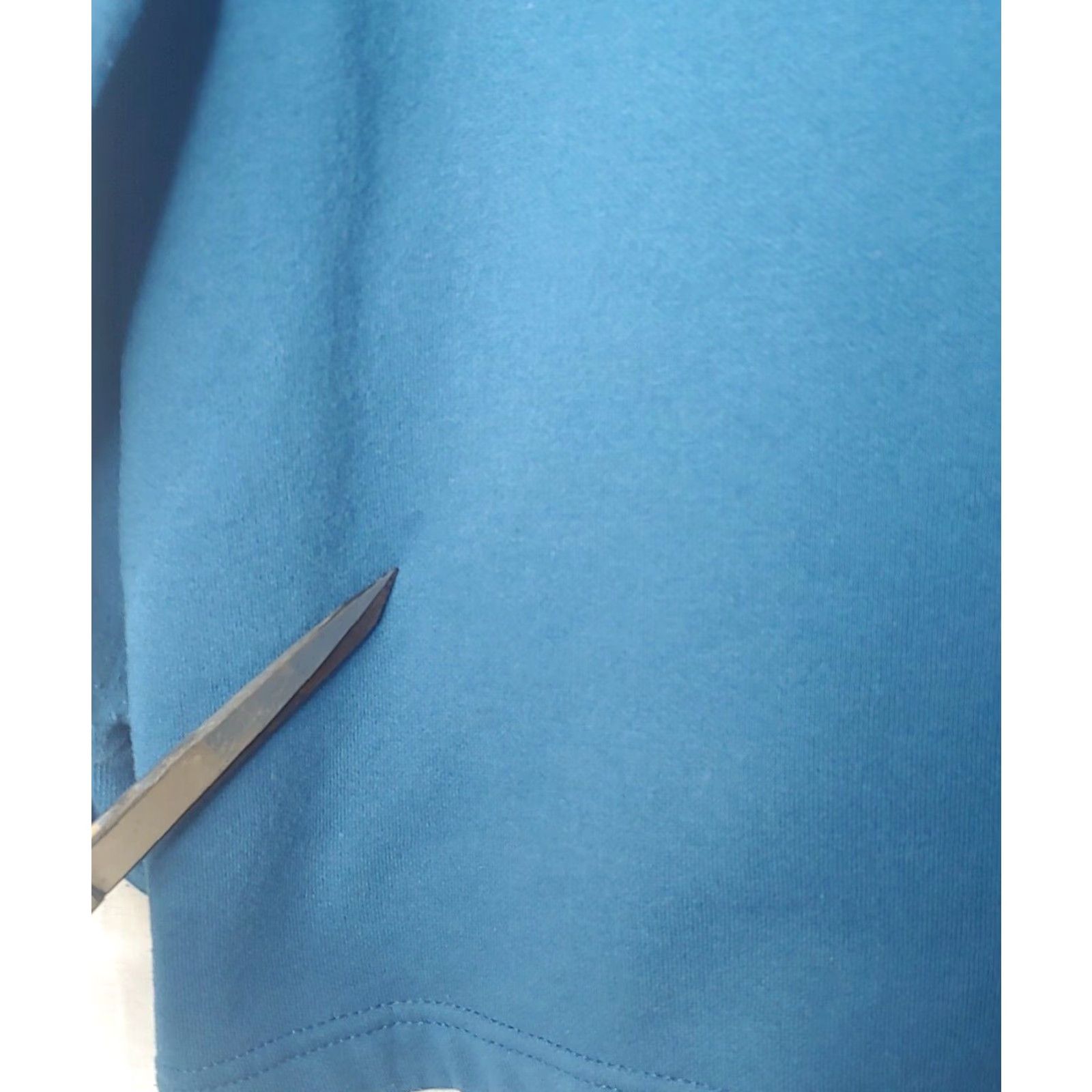 Vintage VINTAGE Morning Sun Cardigan Sweatshirt Large Women Blue 100% Cotton Knit Crew Neck Autumn Farm Nature Leaves Fall 90s? Cardigan Sweatshirt Size L / US 10 / IT 46 - 5 Thumbnail