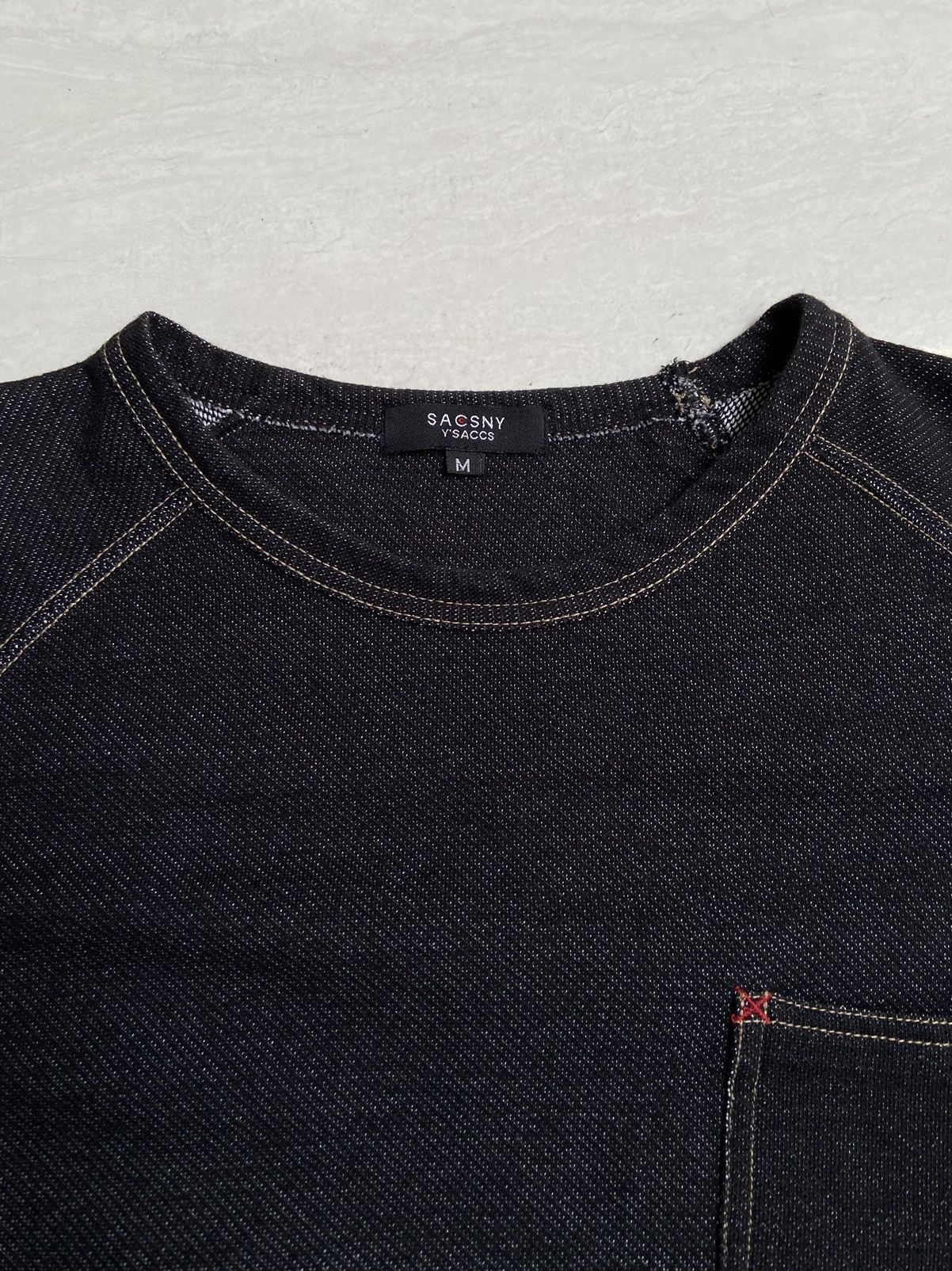 Designer SACSNY Y’SACCS Black T-shirt Size US S / EU 44-46 / 1 - 5 Thumbnail