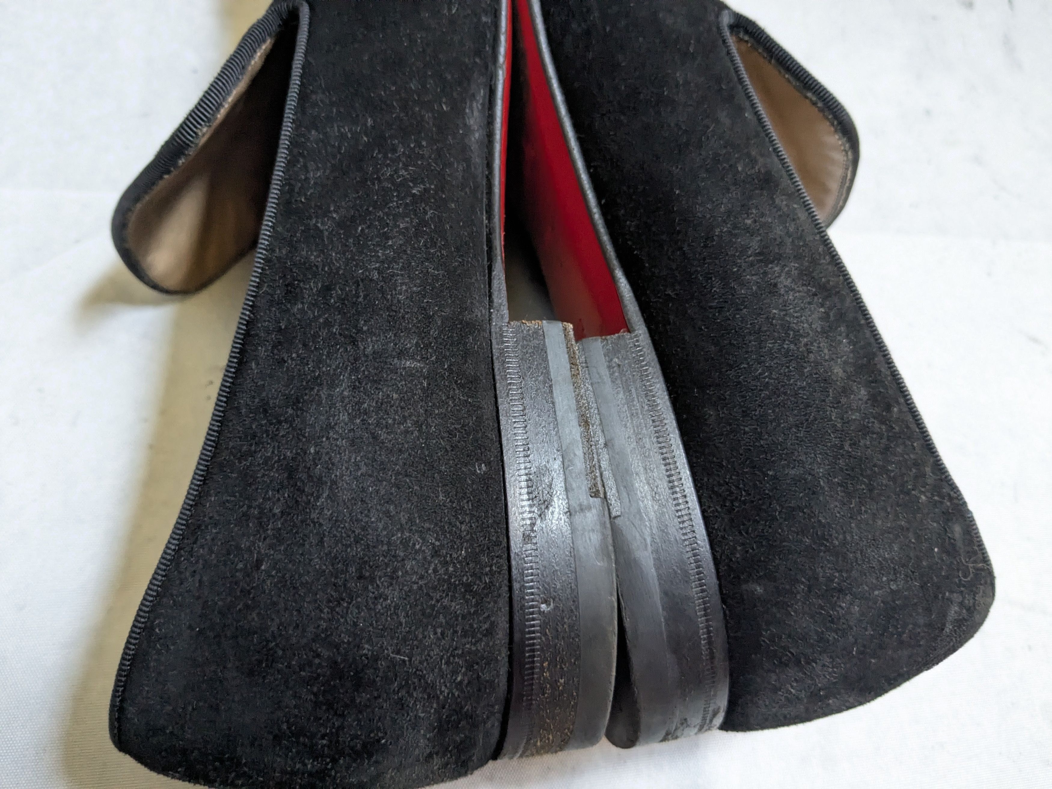Christian Louboutin Christian Louboutin Spike Loafers Black Suede 9 42 Size US 9 / EU 42 - 7 Thumbnail