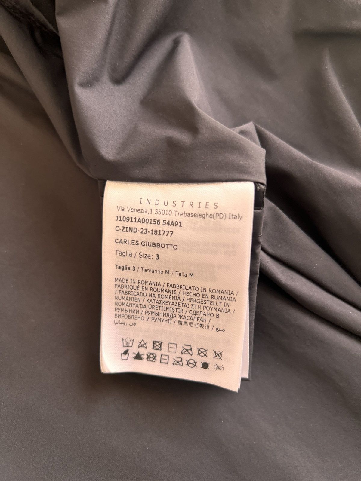 Moncler L Moncler Carles lightweight Jacket Black wind hood zip logo Size US L / EU 52-54 / 3 - 22 Thumbnail