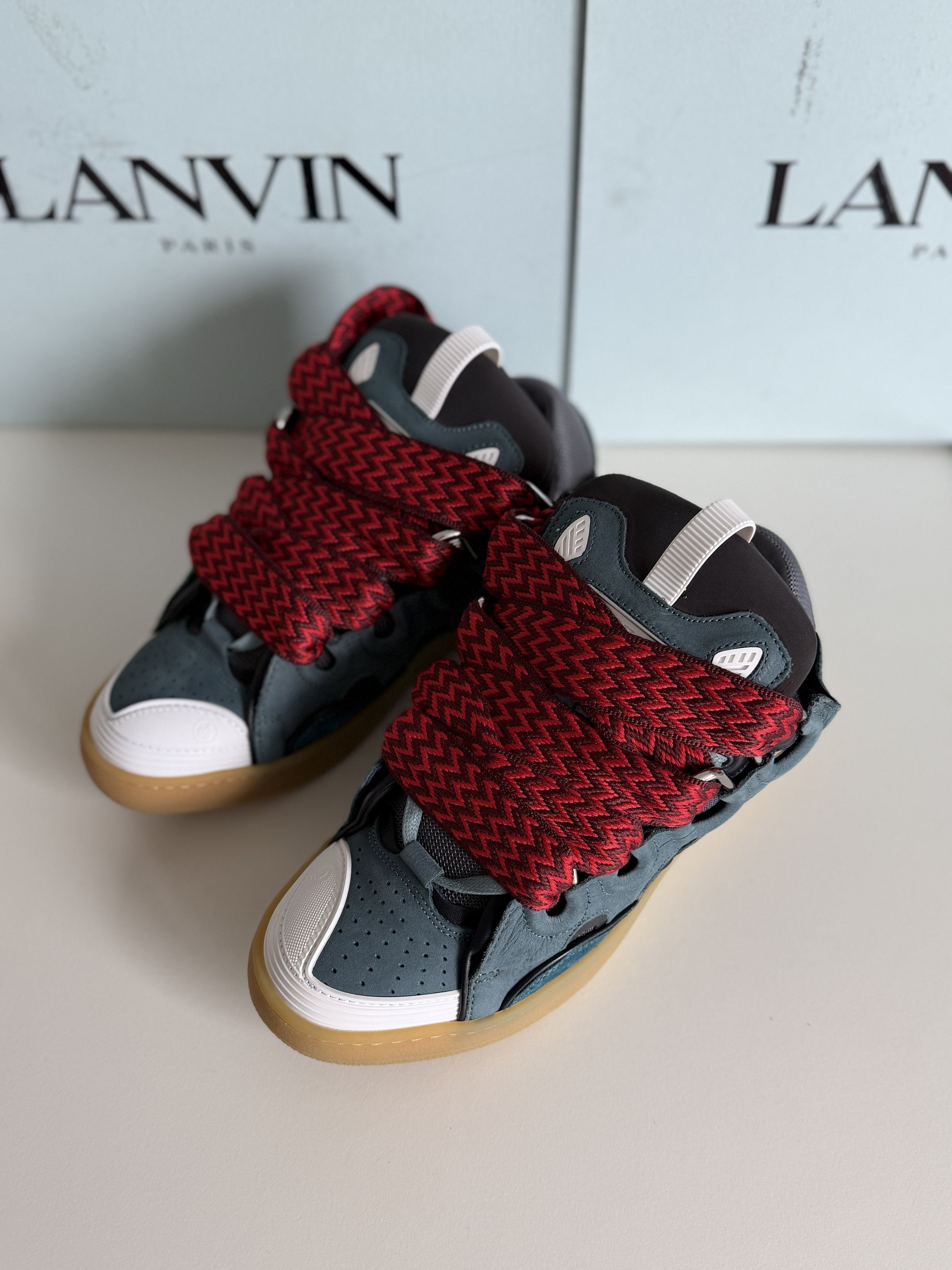 Lanvin Lanvin Curb Sneakers Size US 8 / EU 41 - 3 Thumbnail