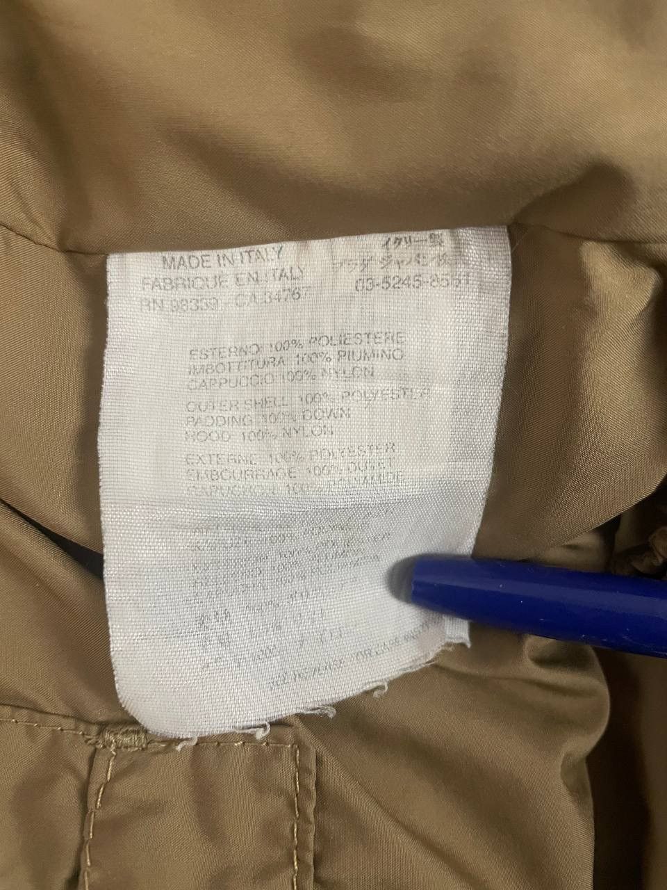Prada Prada Down Jacket Beige Vintage Size US XL / EU 56 / 4 - 14 Thumbnail