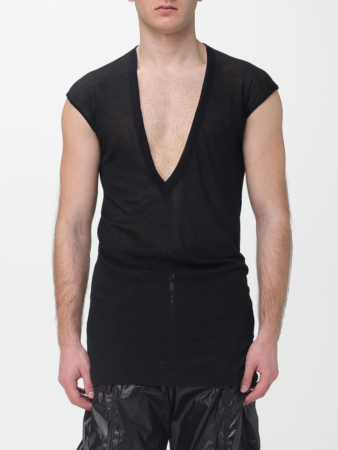 Rick Owens Rick Owens T-Shirt Men Black Size US XS / EU 42 / 0 - 1 Thumbnail