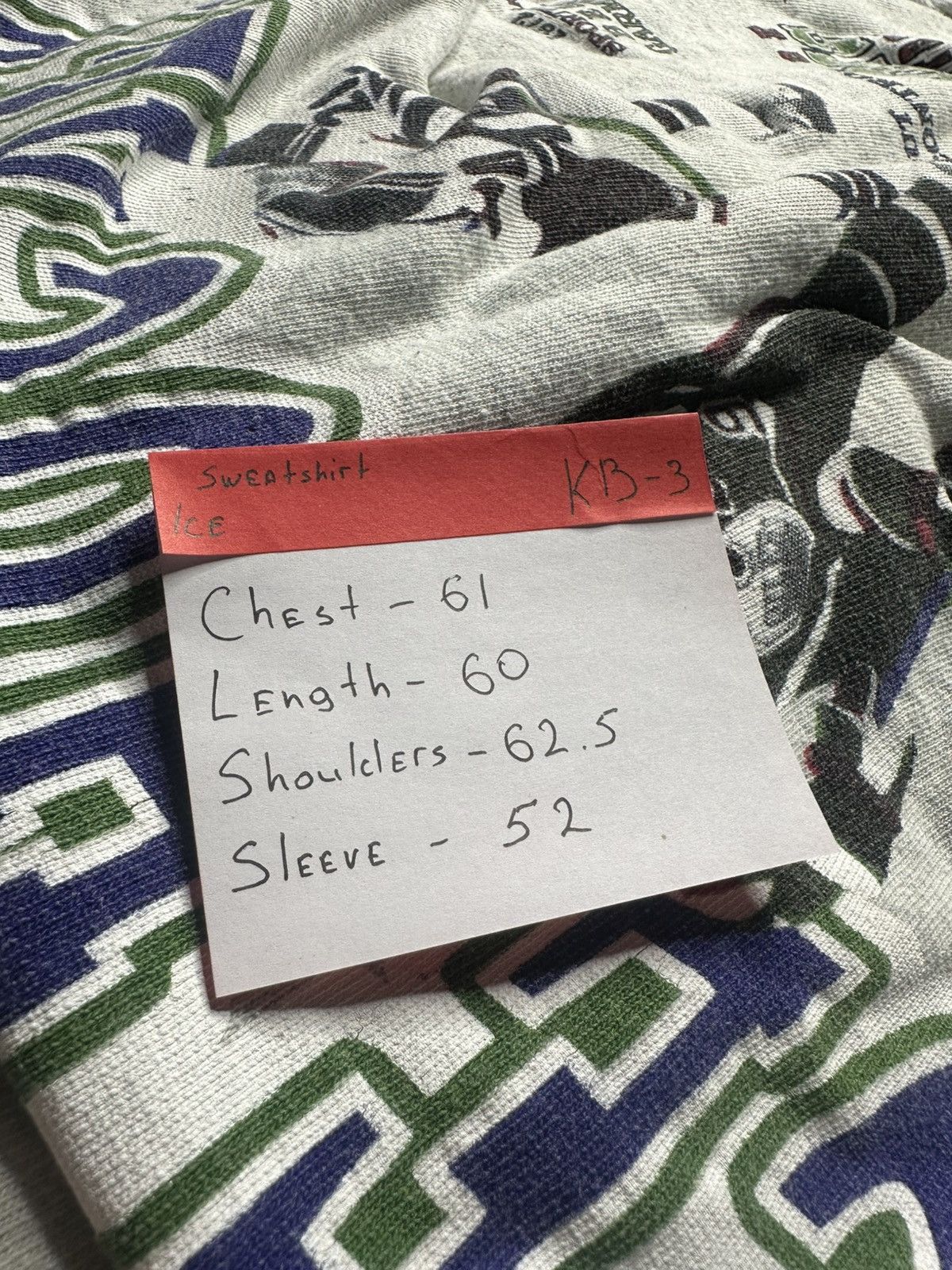 NHL Vintage Blowout Ice Hockey Sweatshirt Graphic Pullover Size US L / EU 52-54 / 3 - 11 Thumbnail
