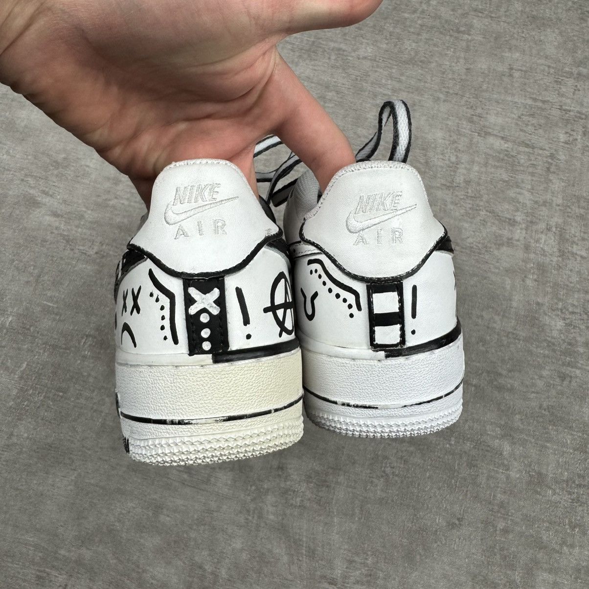 Nike Custom Painted Nike Air Force 1 Size US 6.5 / EU 39-40 - 6 Thumbnail