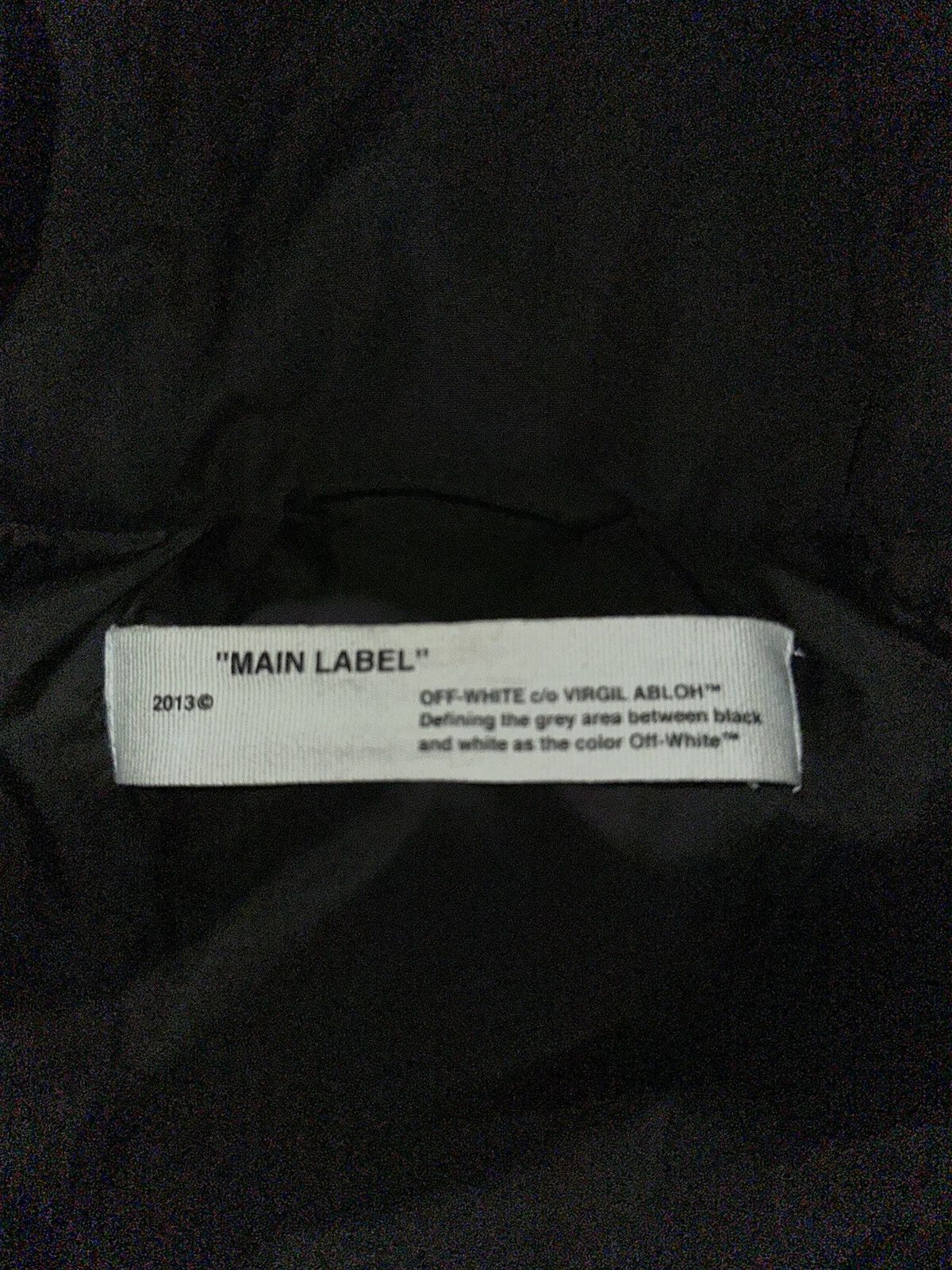 Off-White Off White Brushed Down Jacket Size US S / EU 44-46 / 1 - 6 Thumbnail
