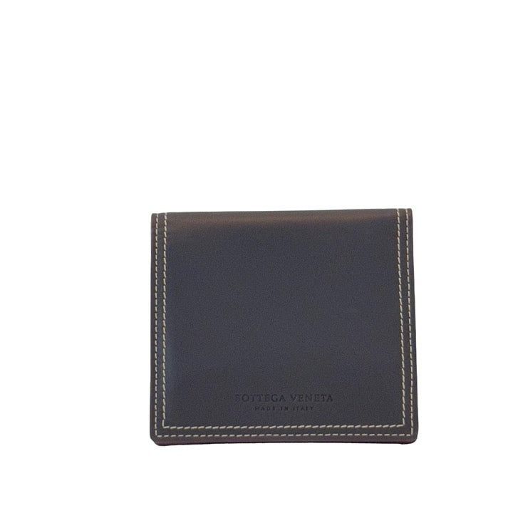 image of Bottega Veneta Dark Brown Leather Wallet, Men's