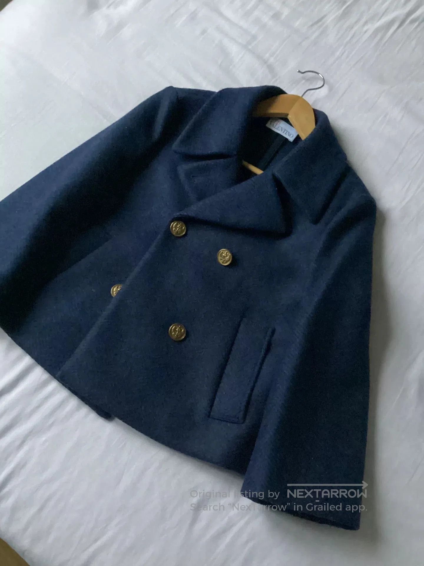 Valentino Red Valentino Wool Coat & Shorts Set. Size US S / EU 44-46 / 1 - 1 Thumbnail