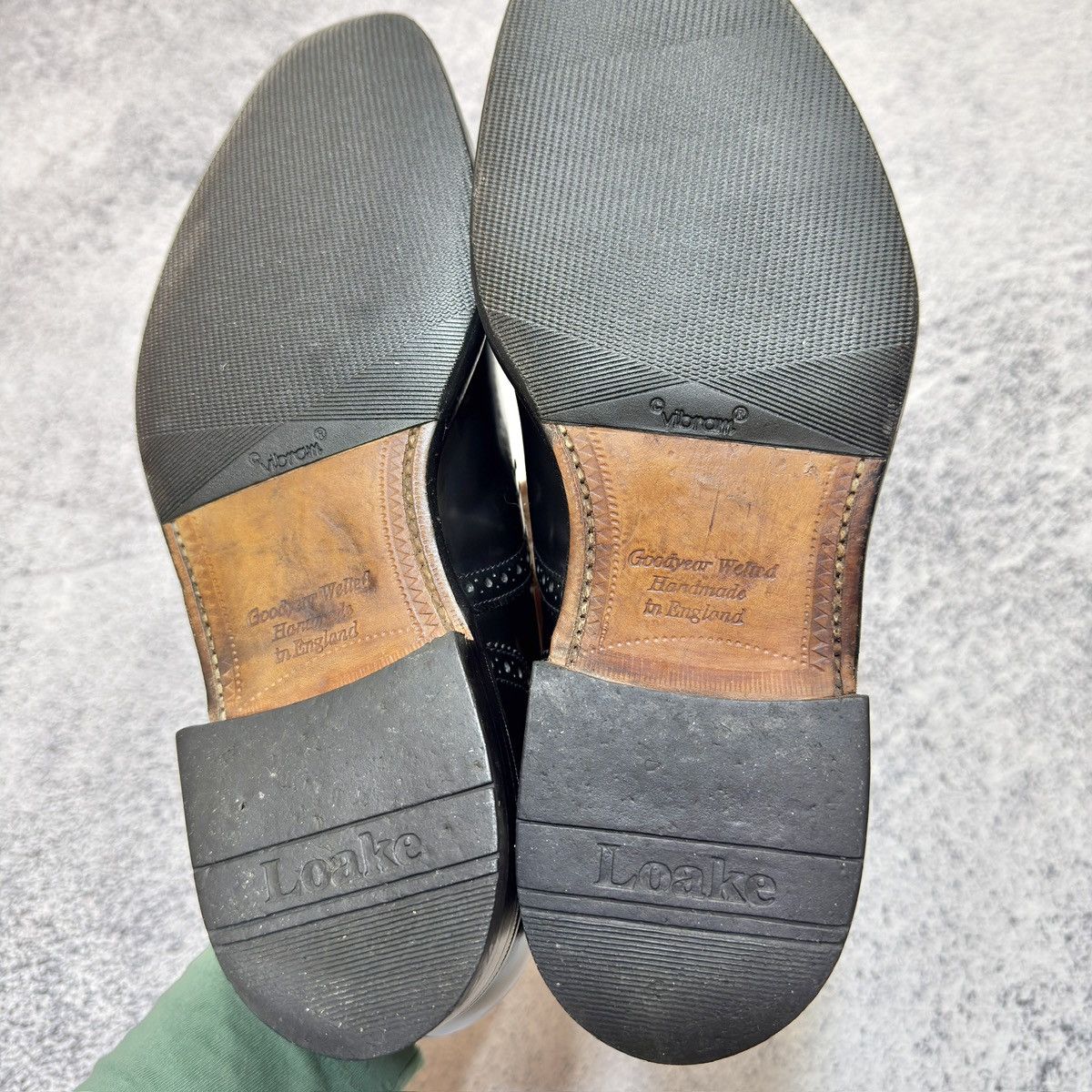 Designer × Handmade × Loake Loake Overton England Oxfords Brogues US8.5 UK7.5 EU41.5 Size US 8.5 / EU 41-42 - 11 Thumbnail