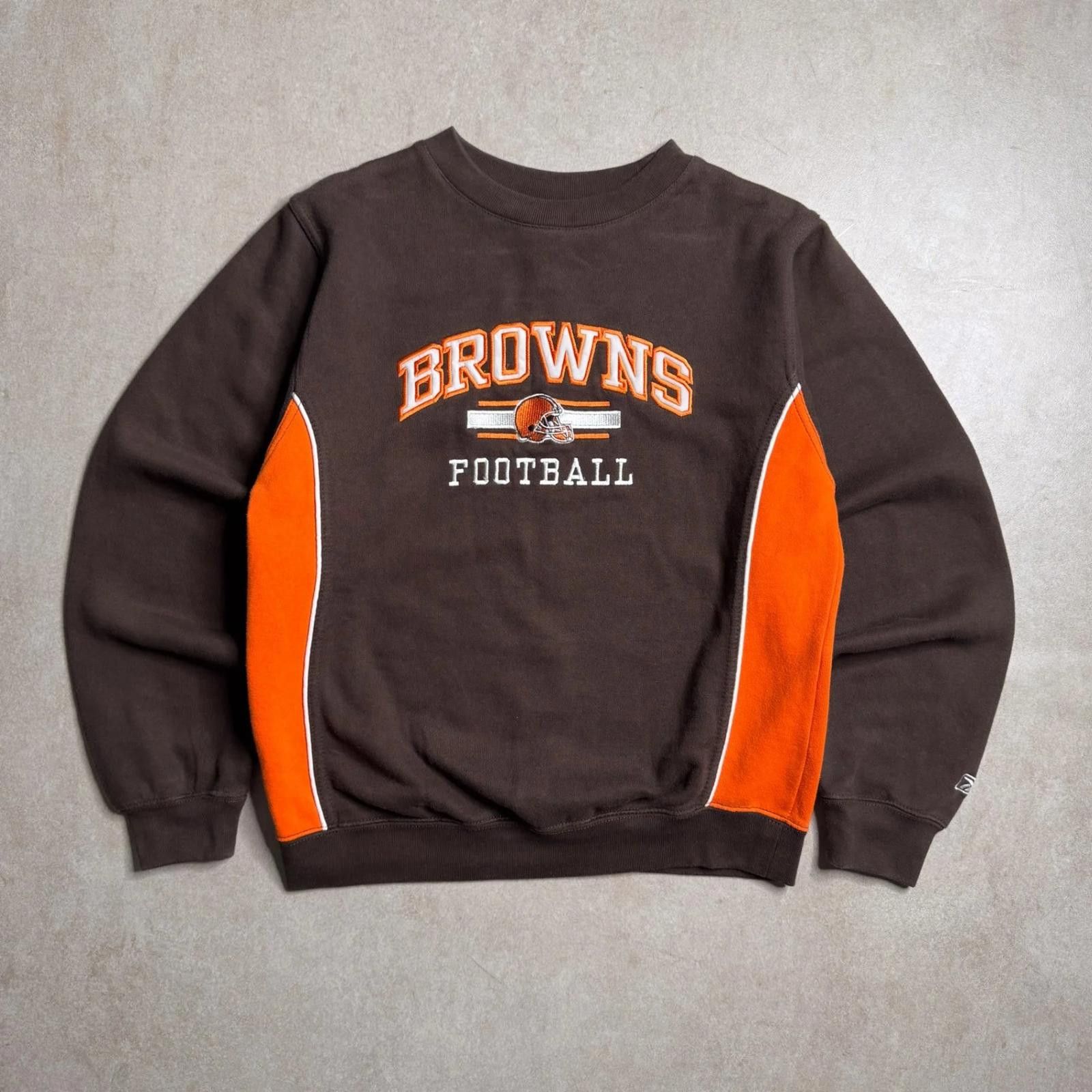 Reebok Vintage Clevland Browns Sweater - XXS Size US XS / EU 42 / 0 - 1 Thumbnail