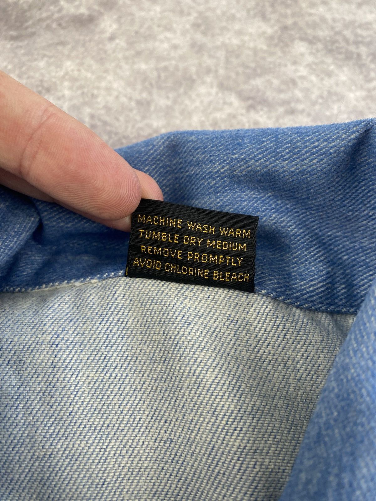 Other Big Yank Selvedge Denim Shirt with metal button Size US L / EU 52-54 / 3 - 4 Thumbnail