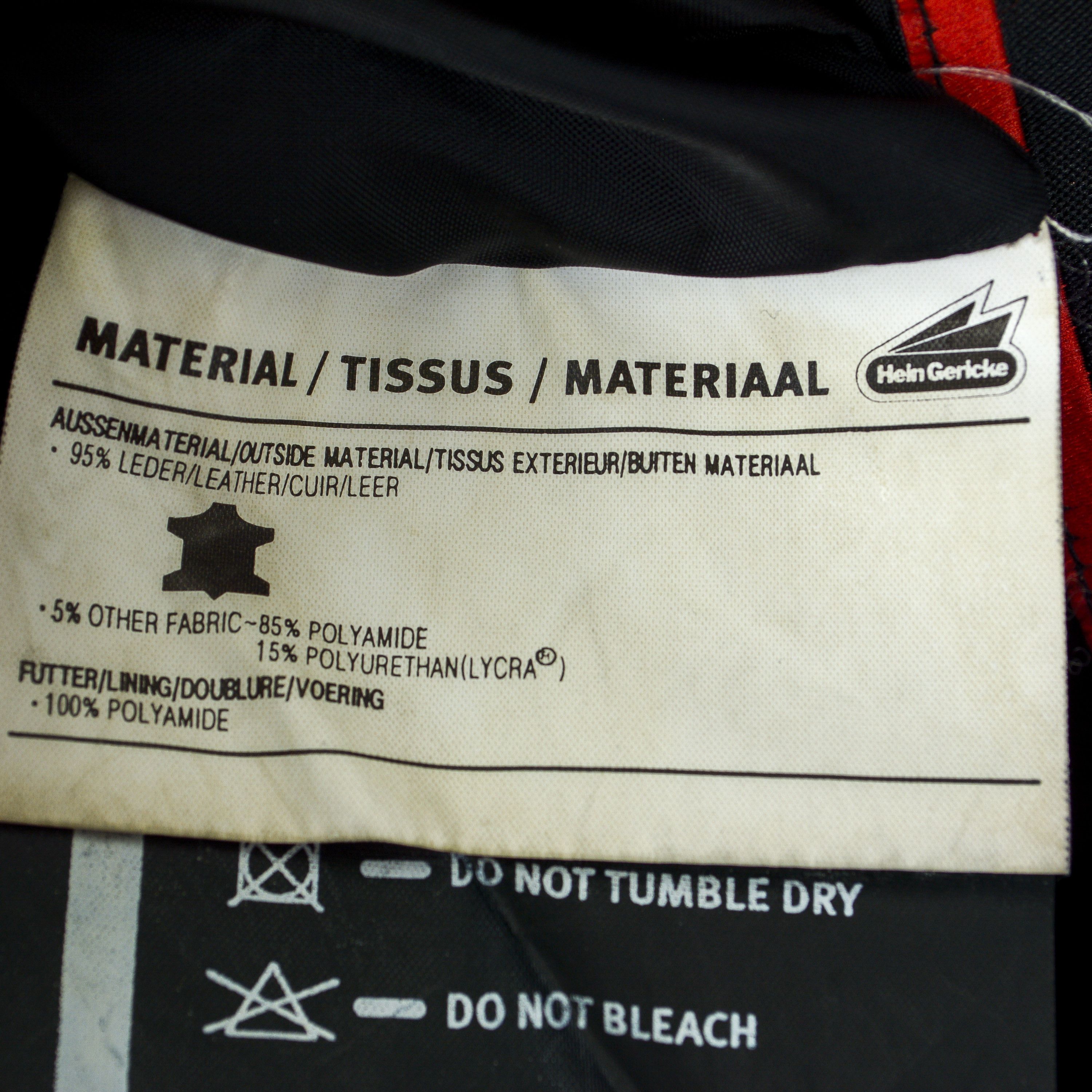 Hein Gericke × Leather SAFE Hiprotec M Leather Motorcycle UK 10 Pants Biker Trouser Size 30" / US 8 / IT 44 - 7 Thumbnail