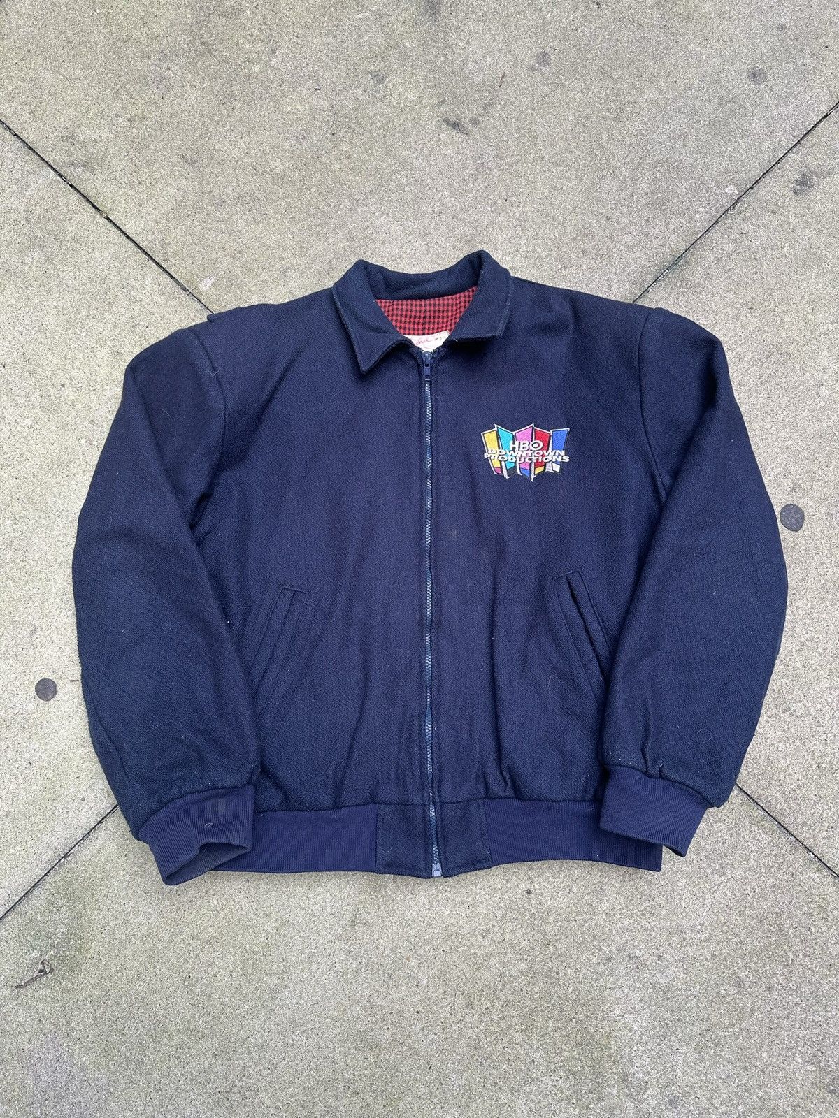 Vintage 1990s HBO Productions Jacket Size US XXL / EU 58 / 5 - 1 Thumbnail
