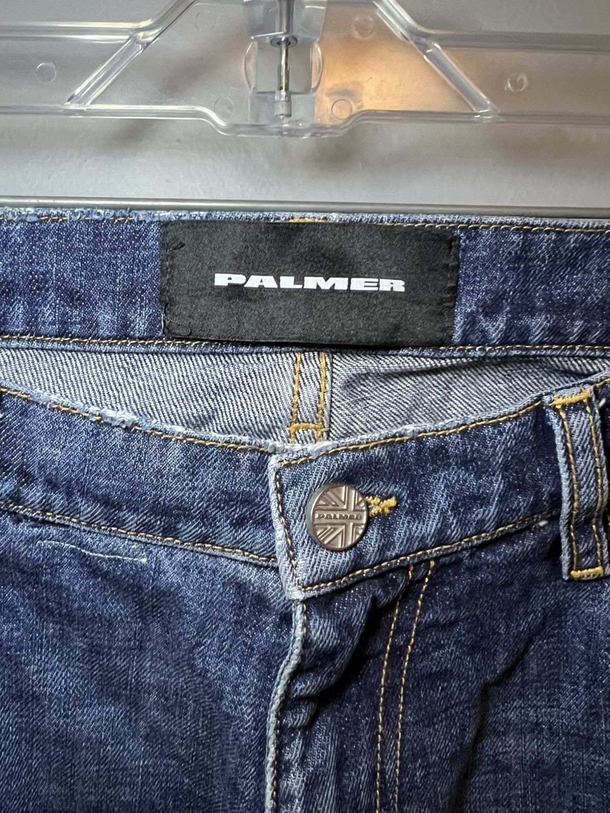 Palmer Trading Company Vintage Palmer made in Italy straight leg blue jeans Size US 30 / EU 46 - 3 Thumbnail