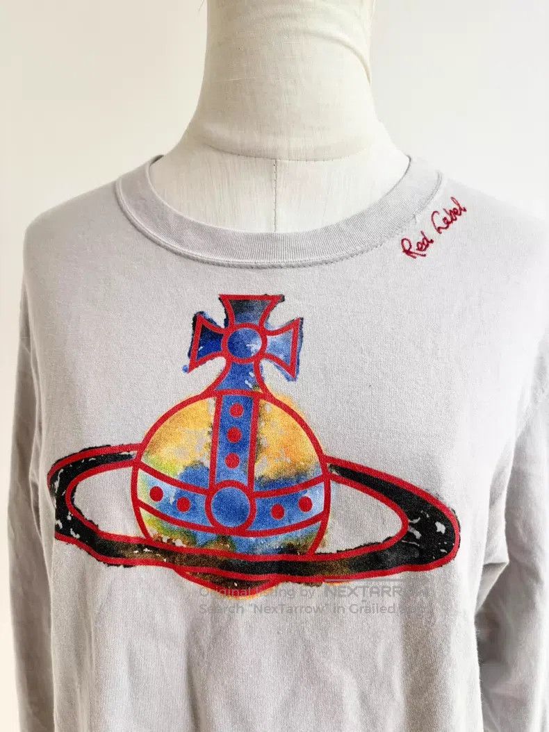 Vivienne Westwood Vivienne Westwood Grayish White Saturn Underwear Top Size M / US 6-8 / IT 42-44 - 2 Thumbnail