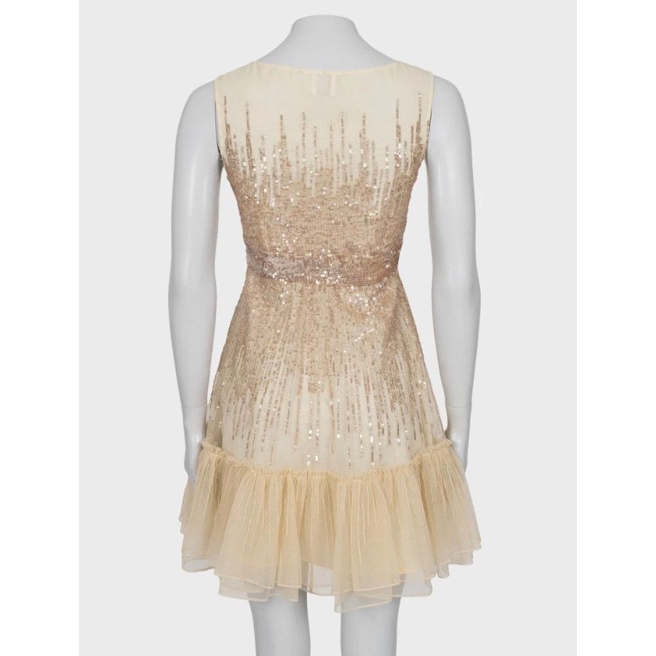 RED Valentino Valentino Red Sequin Mini Dress - Size XS Size XS / US 0-2 / IT 36-38 - 3 Thumbnail