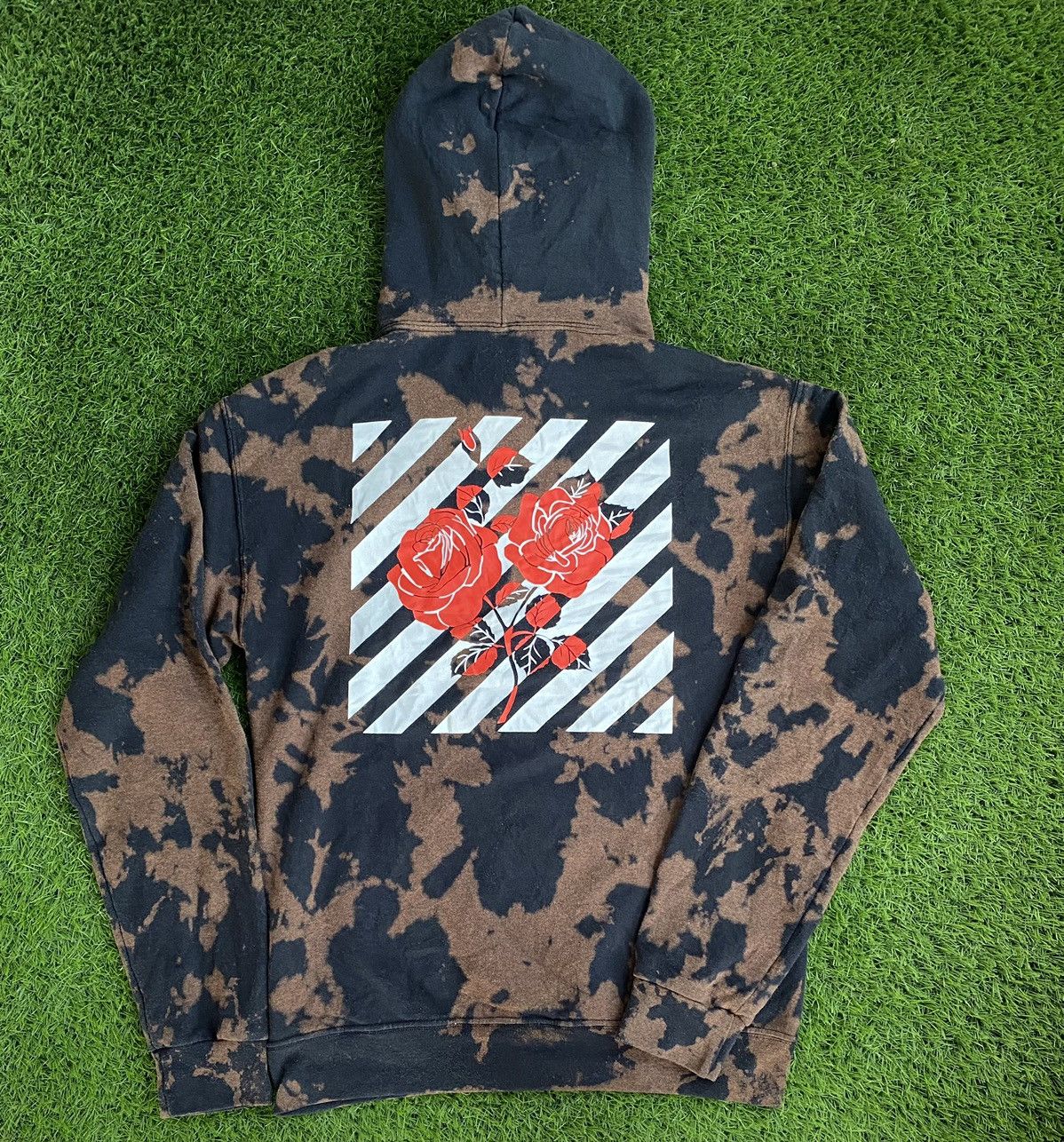 If Six Was Nine Bowery Supply Co Tie Die Hooded Size US S / EU 44-46 / 1 - 2 Thumbnail