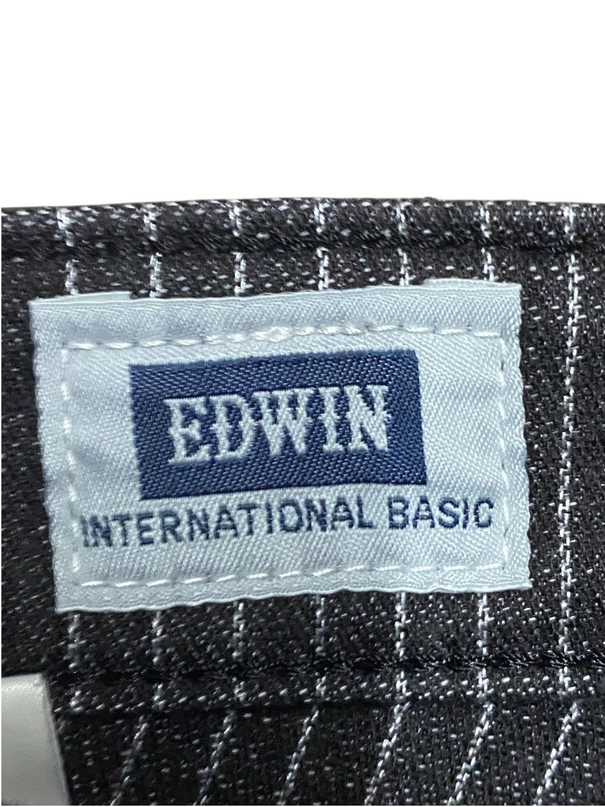 Edwin Vintage Japanese Brand Edwin S403S Black Denim Loose Jeans Size US 34 / EU 50 - 11 Thumbnail