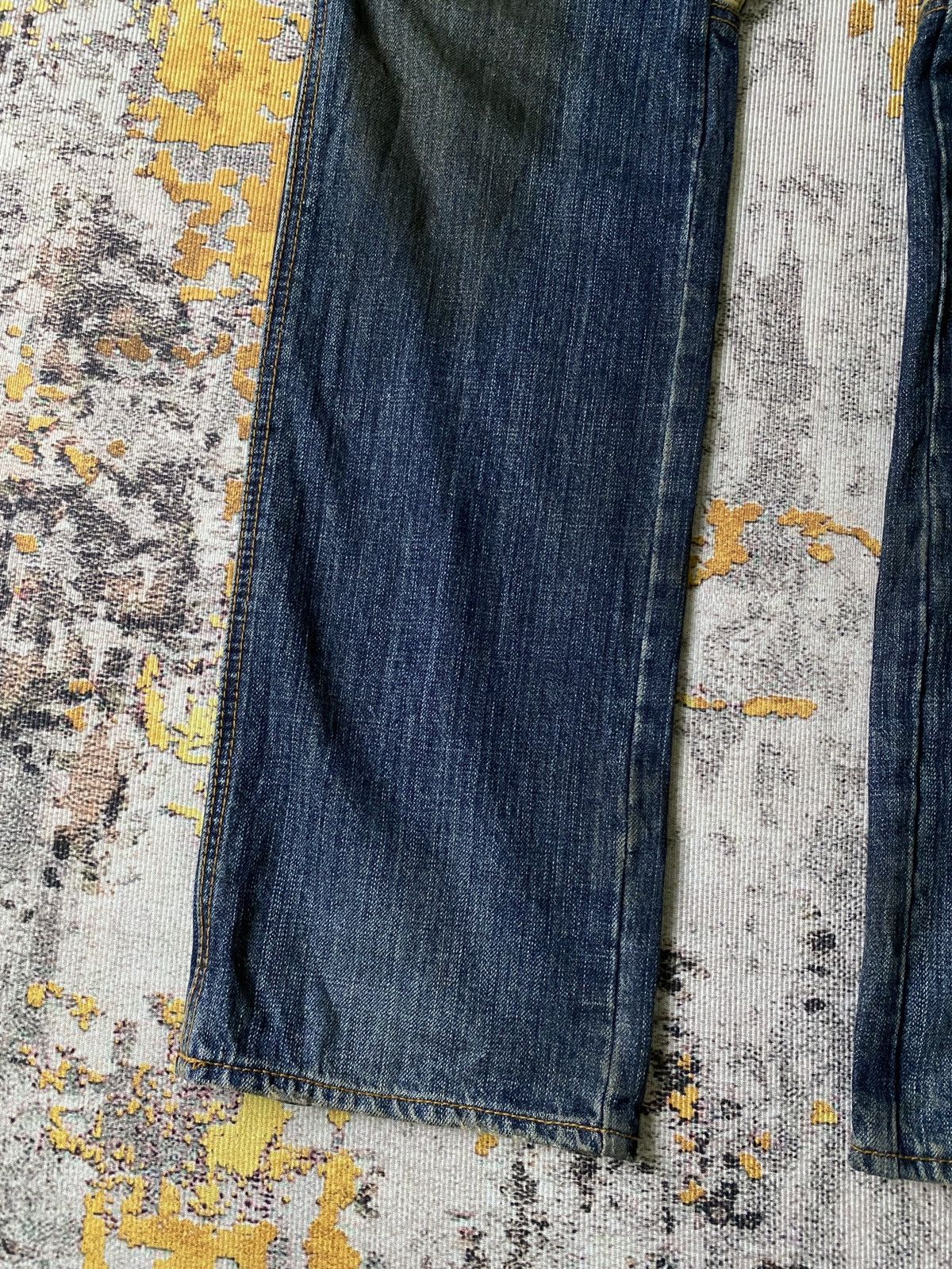 Japanese Brand PPFM Japan Distressed Denim Size US 31 - 4 Thumbnail