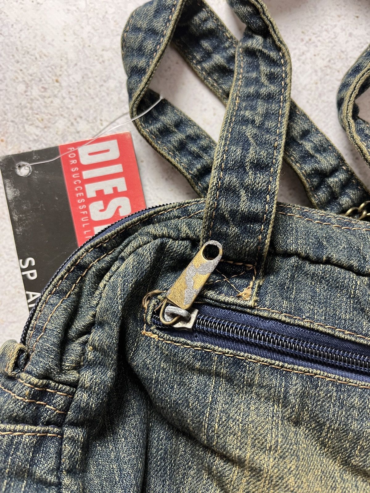 Diesel NEW WITH TAGS Vintage Diesel Shoulder Bag Y2K Spare Parts