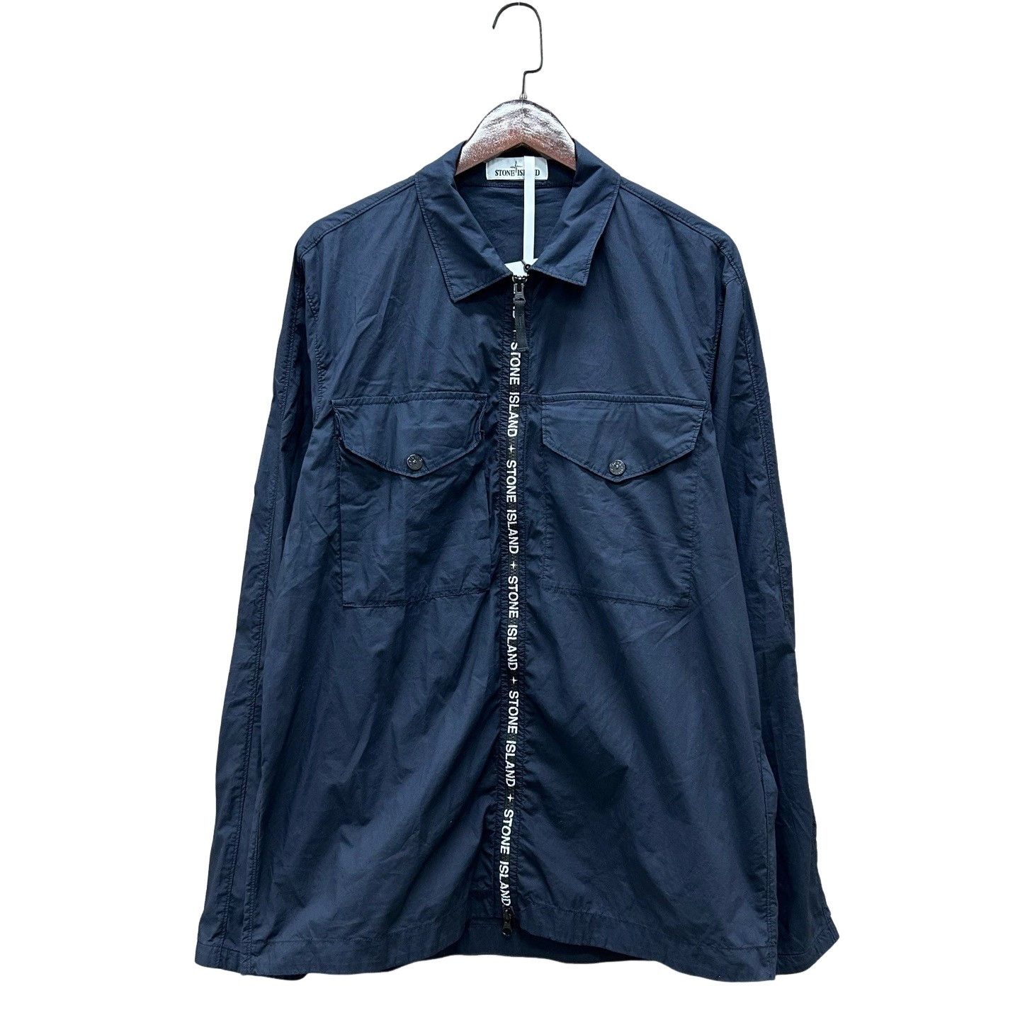 Stone Island Stone Island Logo Trim Light Jacket Black Size XL Size US XL / EU 56 / 4 - 1 Thumbnail