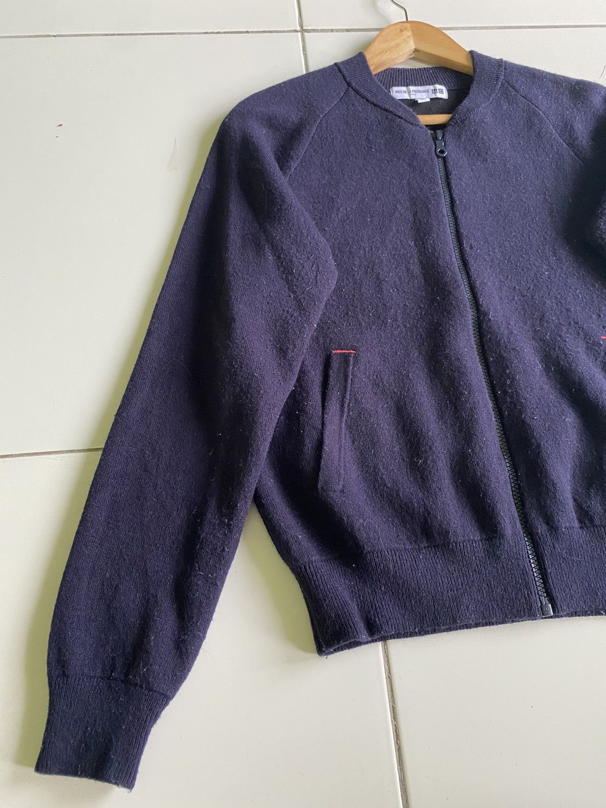 Uniqlo Ines La Fressange x Uniqlo Fleece Zip Up blue Jack Size L / US 10 / IT 46 - 2 Thumbnail